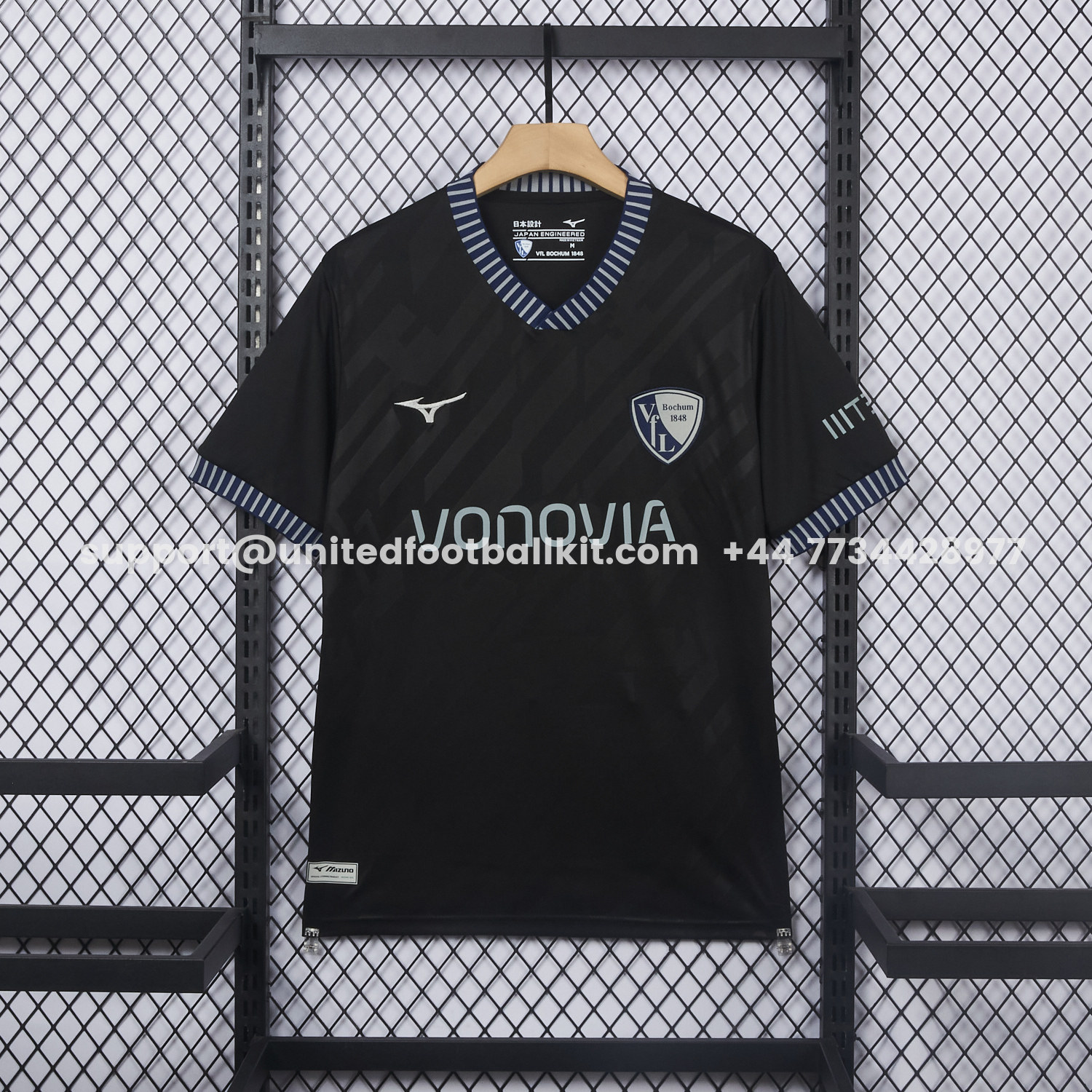 Unitedfootballkit.com | Bochum 25-26 Black Special Jersey - Fans Version -Customize Name, Number and Patch | Worldwide Shipping