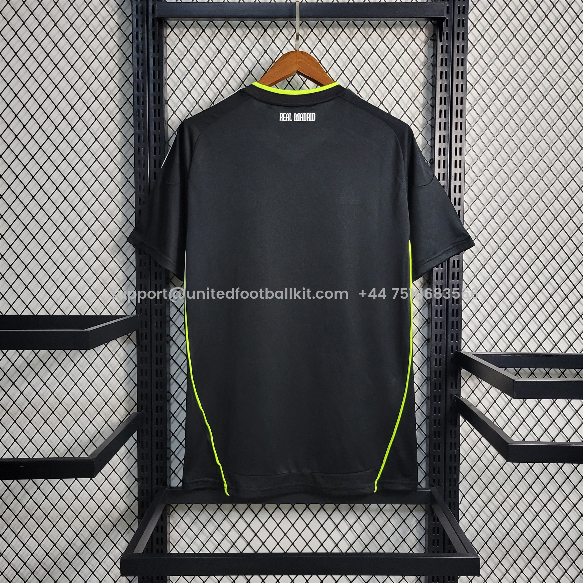 Unitedfootballkit.com | Retro Real Madrid 10-11 Away Stadium Jersey -Customize Name, Number and Patch | Worldwide Shipping