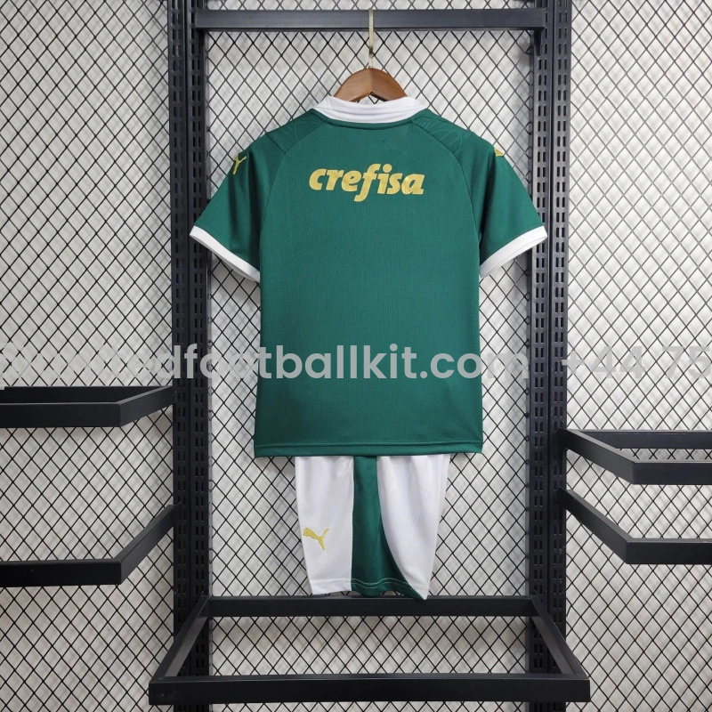 Unitedfootballkit.com | Palmeiras 2024 Home Stadium Kids Kit -Customize Name, Number and Patch | Worldwide Shipping