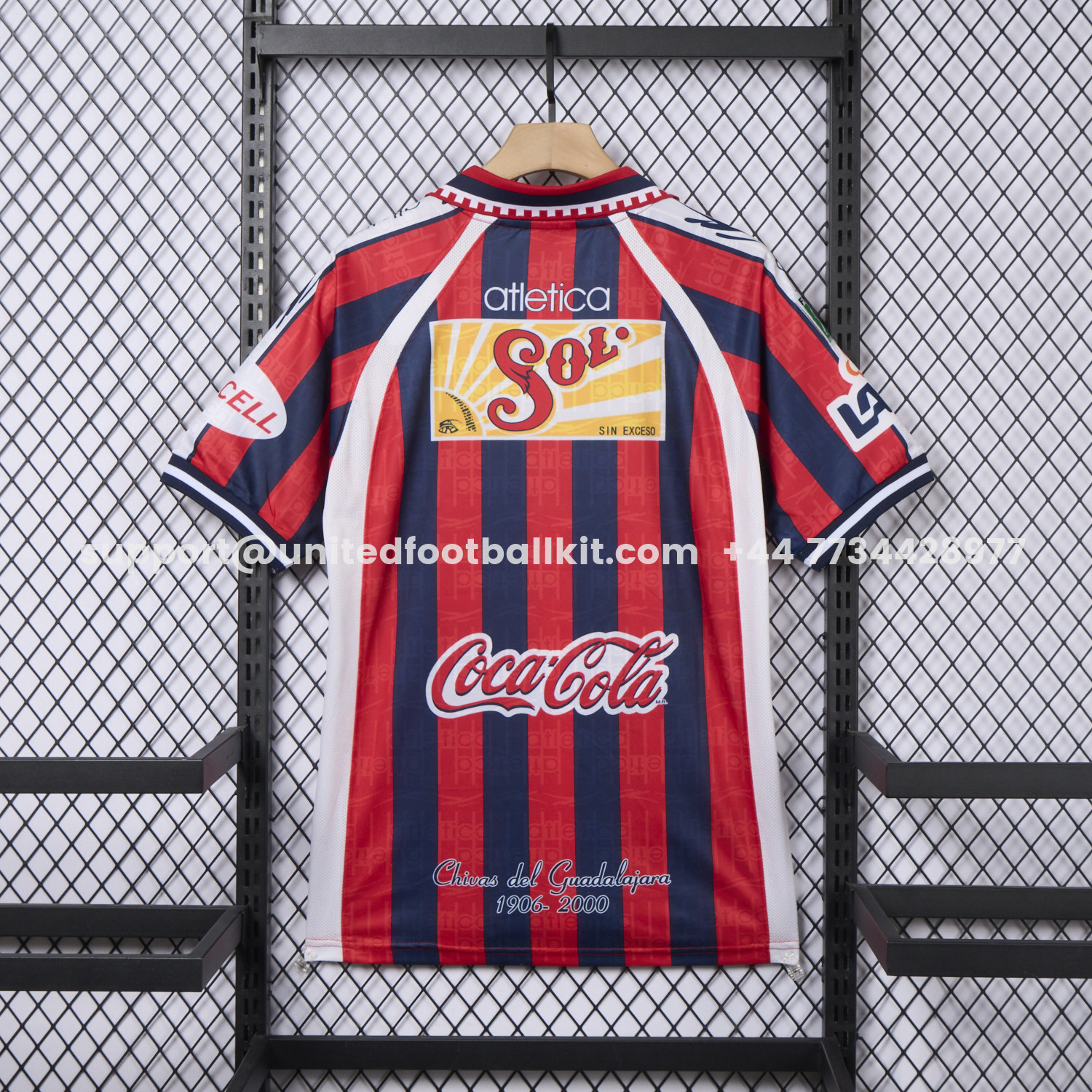 Unitedfootballkit.com | Retro Chivas de Guadalajara 1999-00 Third Jersey -Customize Name, Number and Patch | Worldwide Shipping