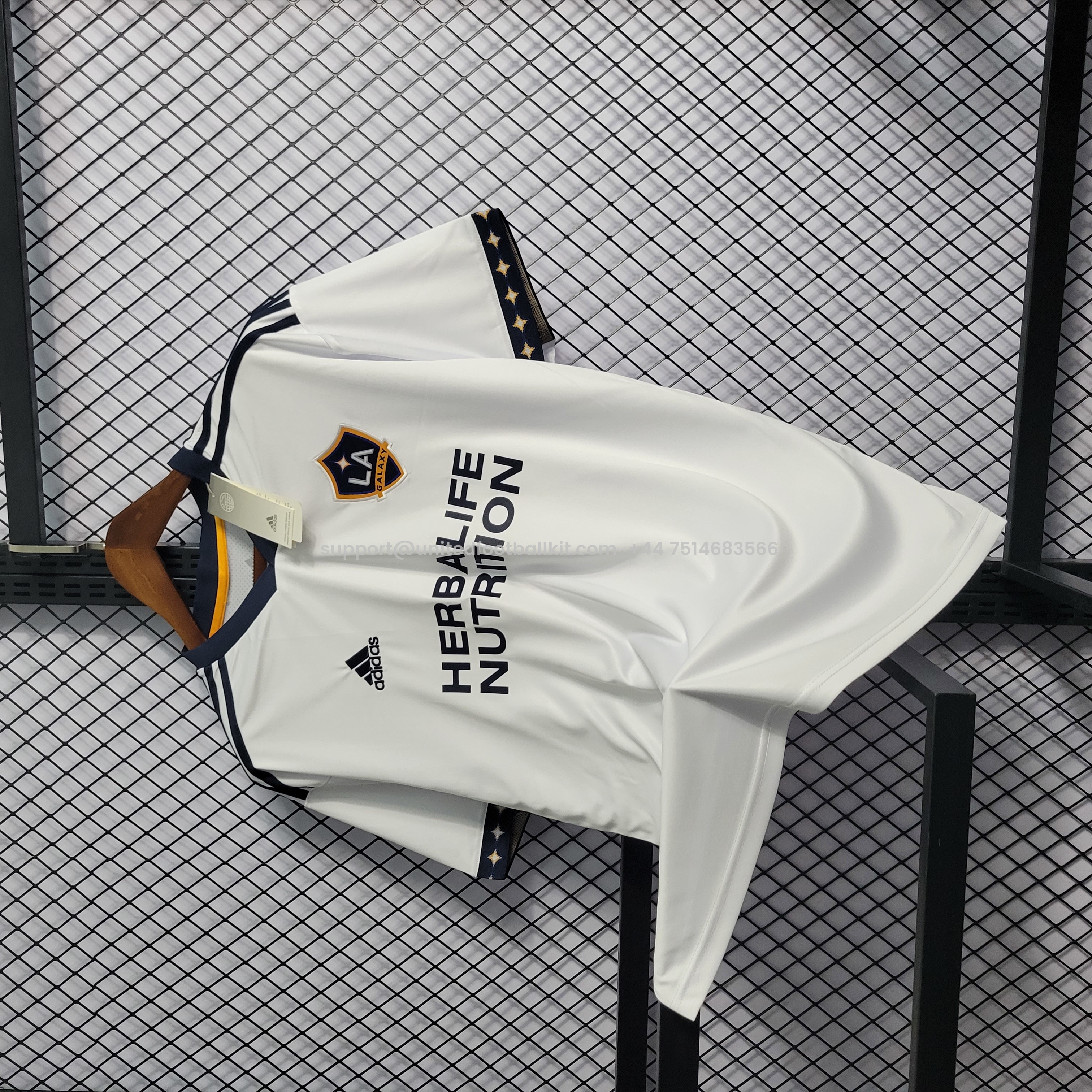 Unitedfootballkit.com | LA Galaxy 22-23 Home Stadium Jersey - Fans Version -Customize Name, Number and Patch | Worldwide Shipping