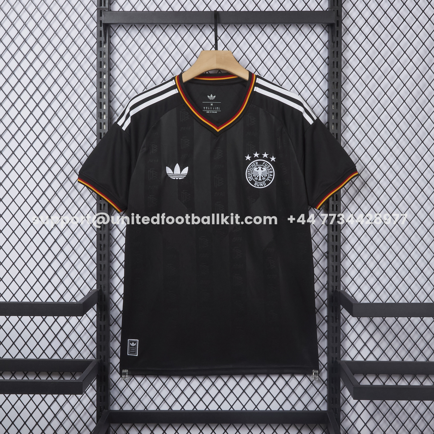 Unitedfootballkit.com | Germany 2026 Black Special Jersey - Fans Version -Customize Name, Number and Patch | Worldwide Shipping