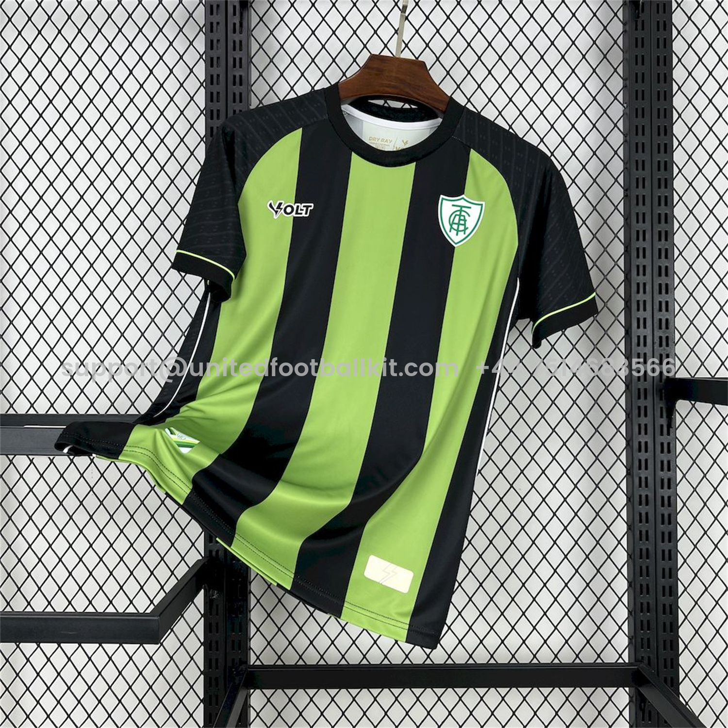 Unitedfootballkit.com | América Mineiro 25-26 Home Unsponsored Jersey - Fans Version -Customize Name, Number and Patch | Worldwide Shipping