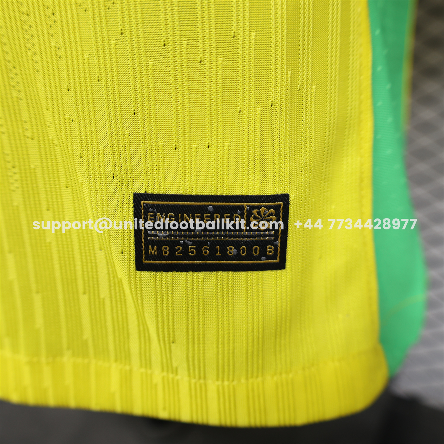 Unitedfootballkit.com | Brazil 2025 Women's Team Home Jersey - Men's Player Version -Customize Name, Number and Patch | Worldwide Shipping