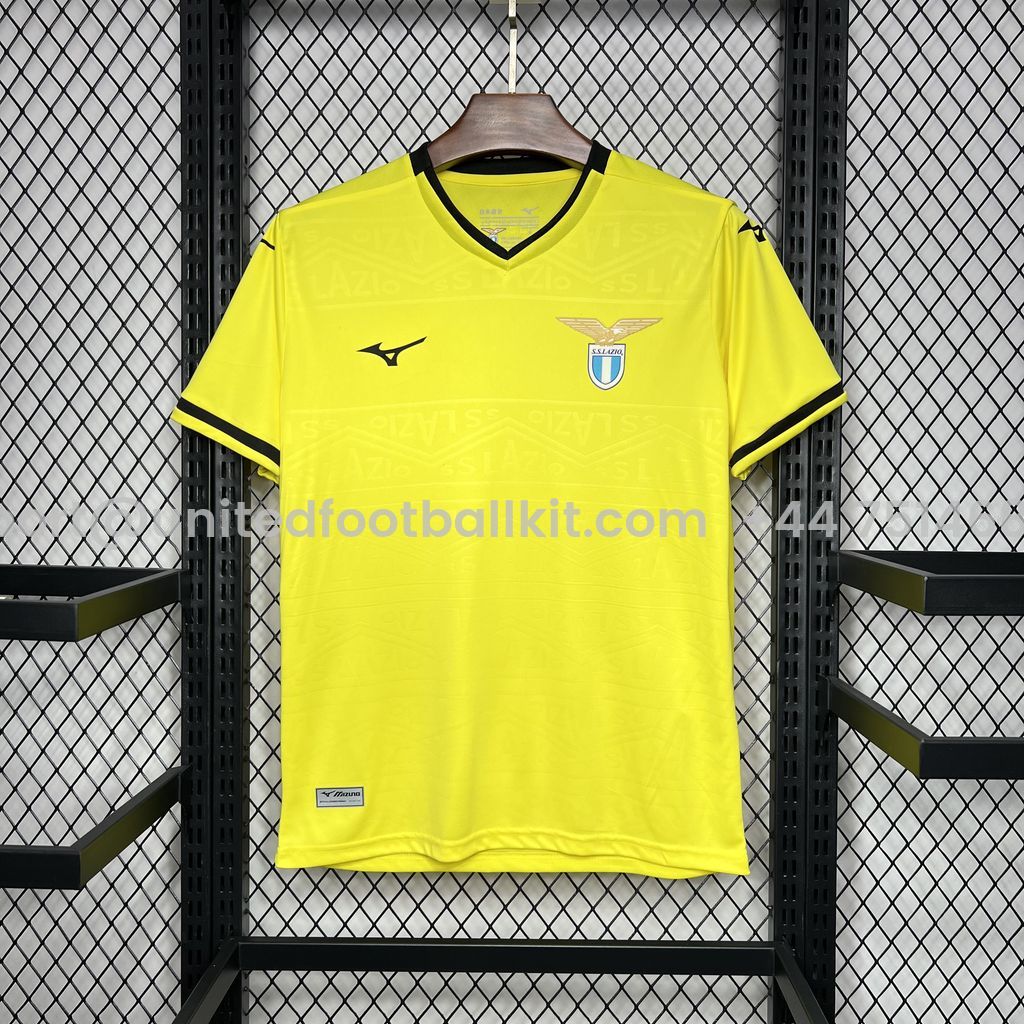 Unitedfootballkit.com | Lazio 24-25 Away Jersey - Fans Version -Customize Name, Number and Patch | Worldwide Shipping