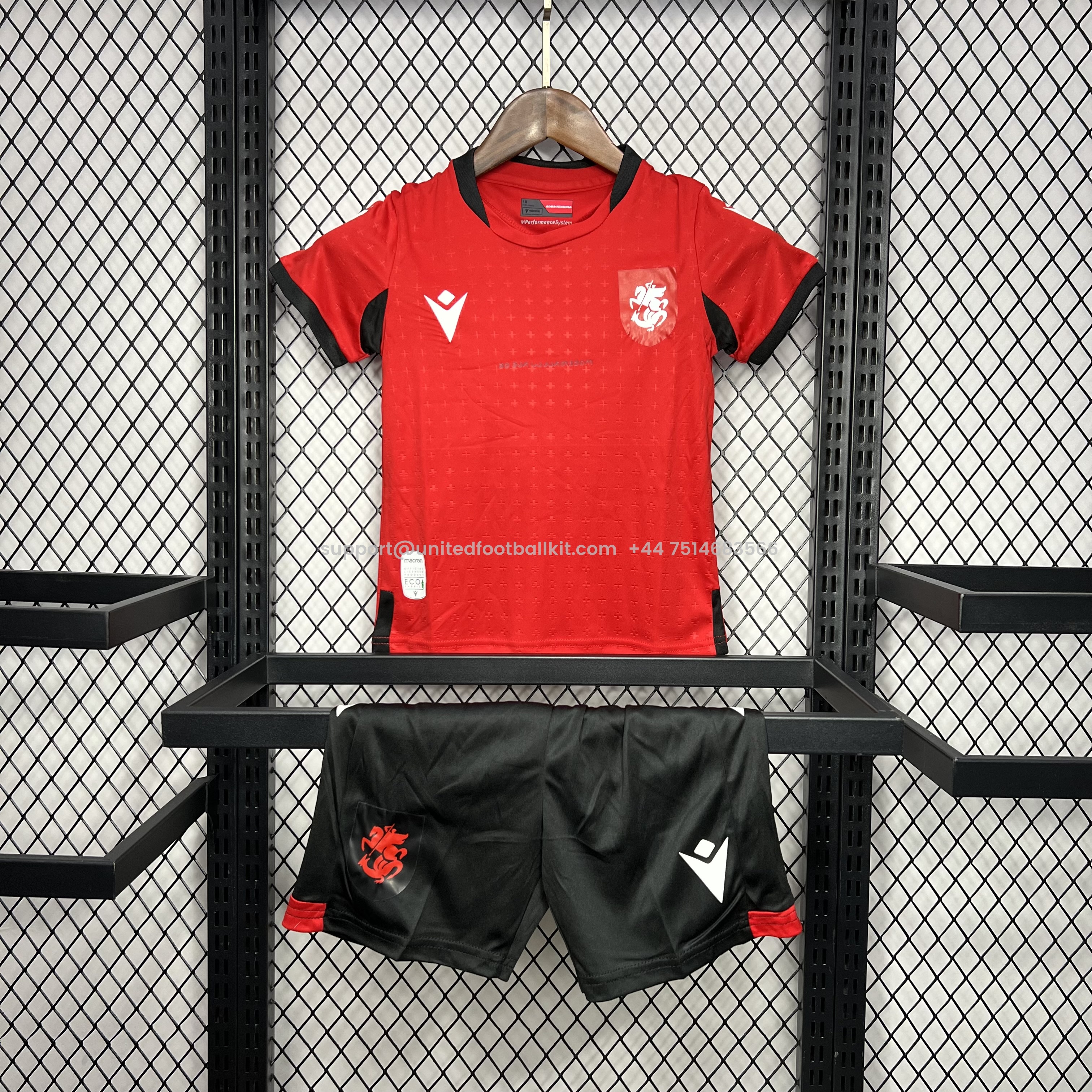 Unitedfootballkit.com | Georgia 2024 Third Kids Kit -Customize Name, Number and Patch | Worldwide Shipping