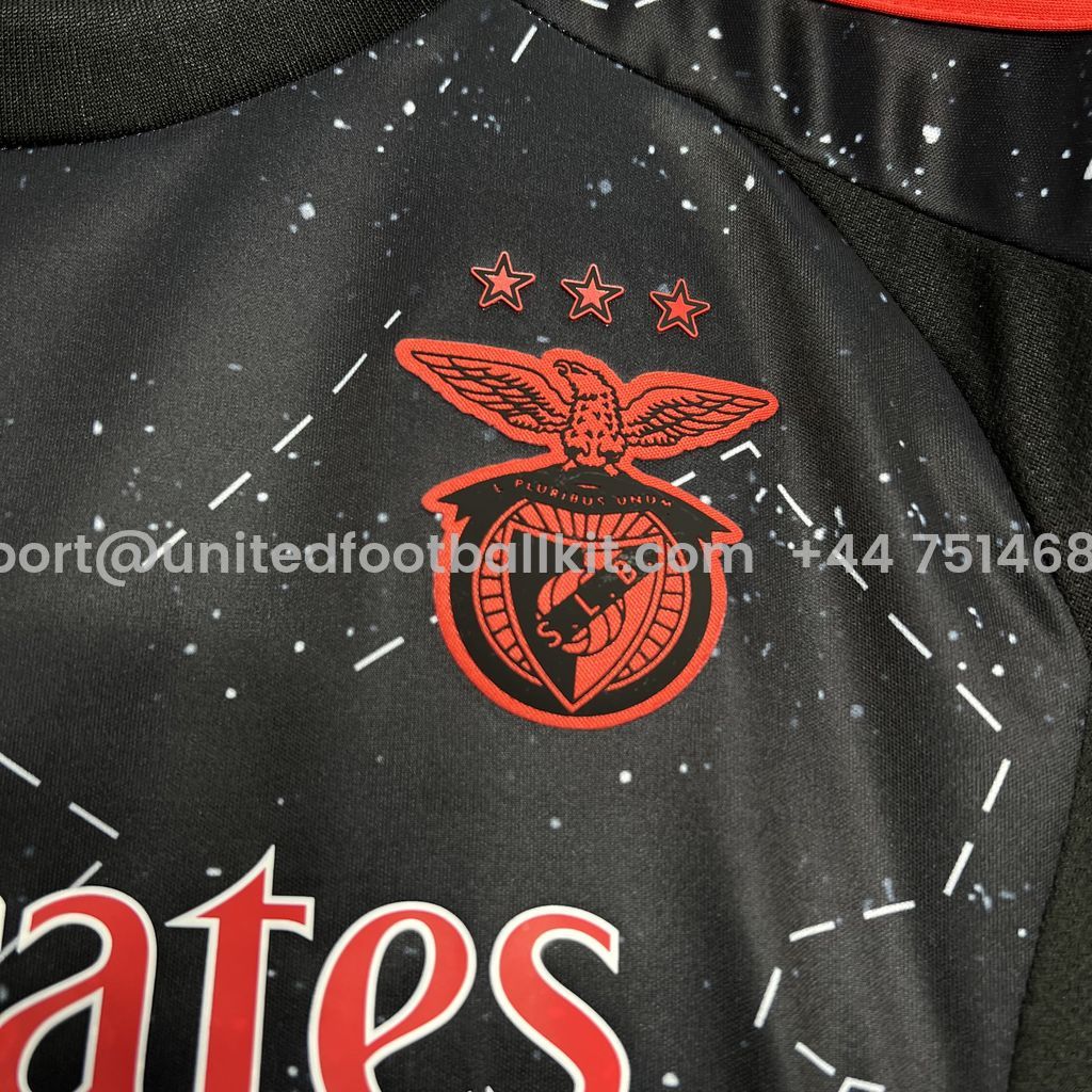 Unitedfootballkit.com | Benfica 24-25 Away Kids Kit -Customize Name, Number and Patch | Worldwide Shipping