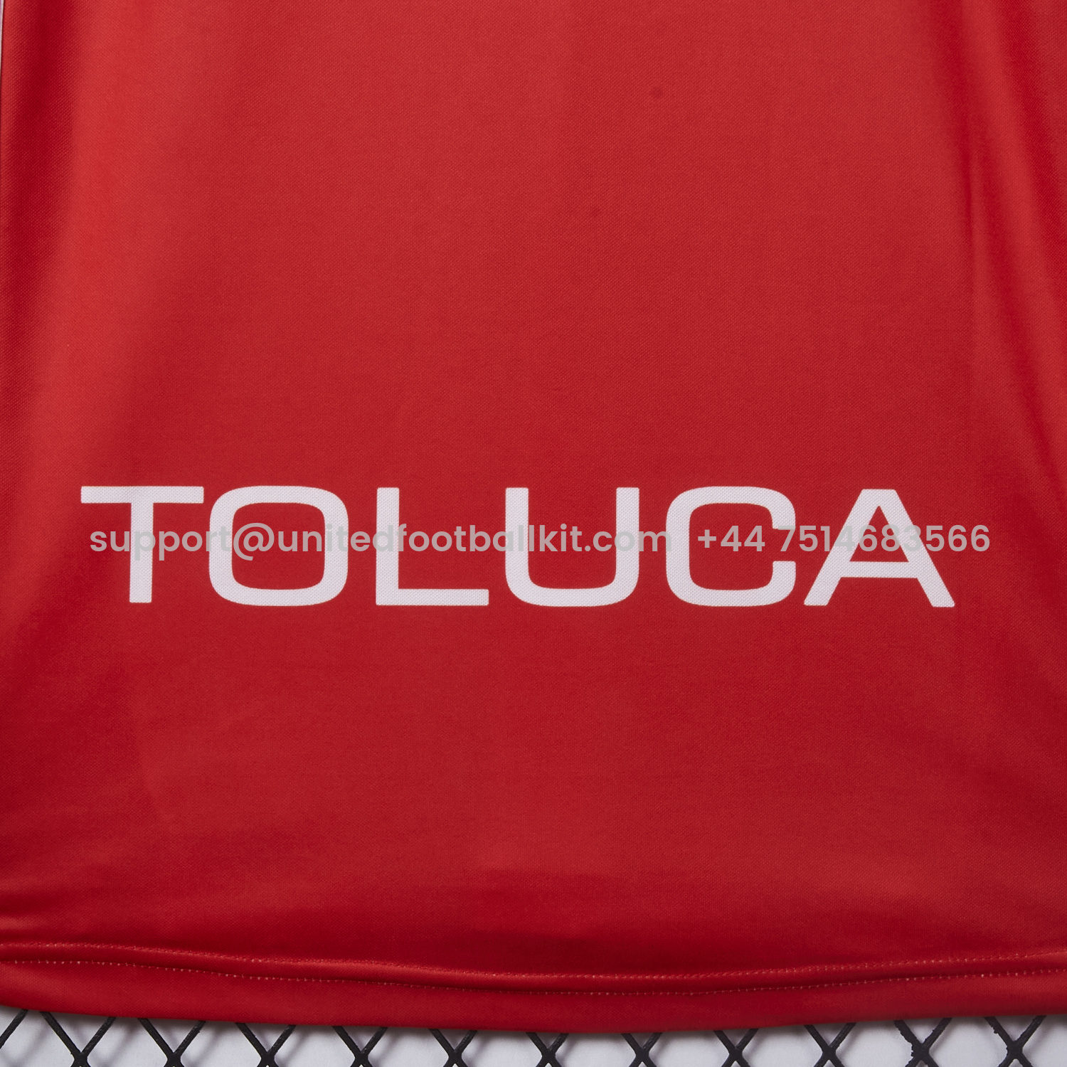 Unitedfootballkit.com | Retro Toluca 1998-99 Home Red Jersey -Customize Name, Number and Patch | Worldwide Shipping