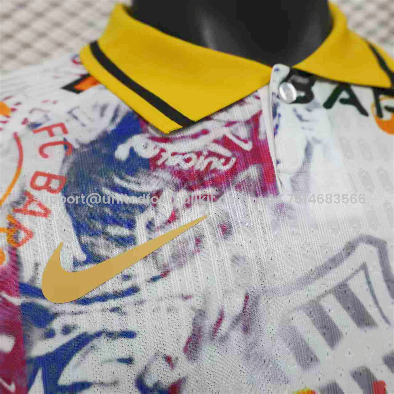 Unitedfootballkit.com | Barcelona 25-26 Team Logo Collection POLO Colorful Special Jersey - Player Version -Customize Name, Number and Patch | Worldwide Shipping