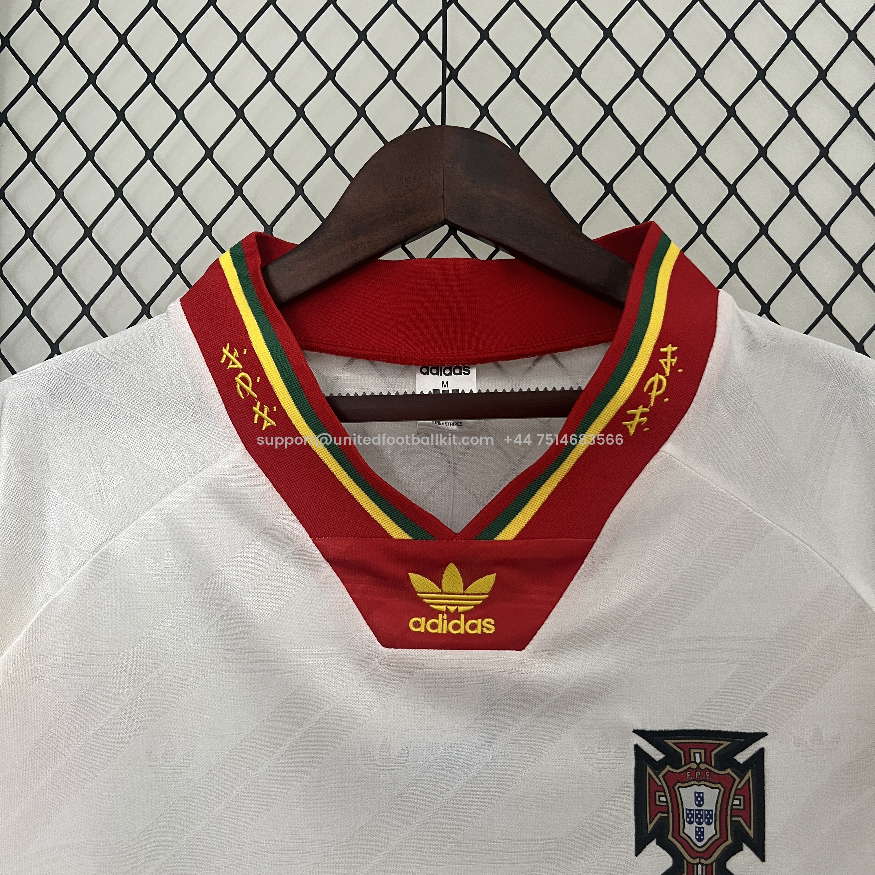 Unitedfootballkit.com | Retro Portugal 1992 Away Jersey -Customize Name, Number and Patch | Worldwide Shipping