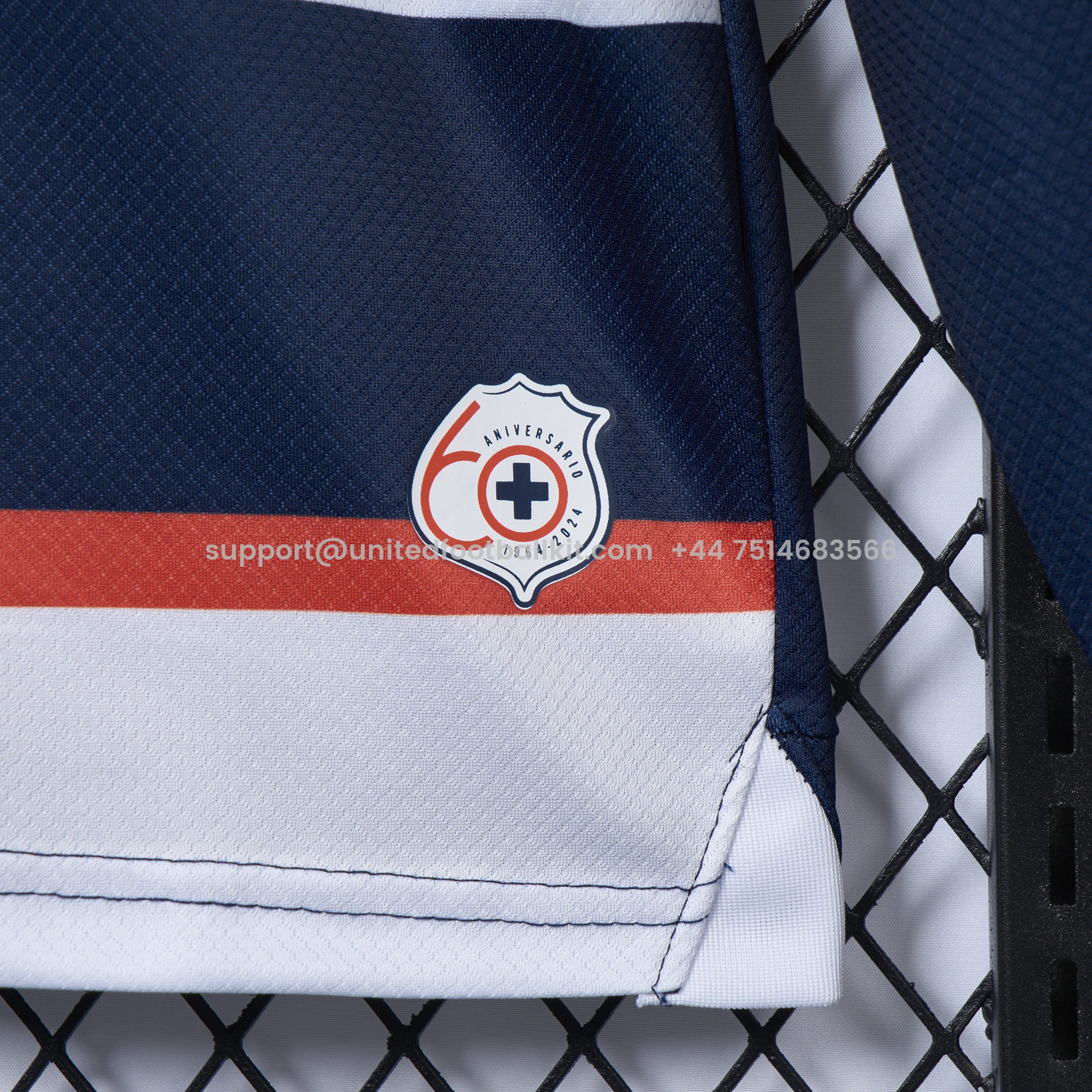 Unitedfootballkit.com | Cruz Azul 24-25 Blue Goalkeeper Long Sleeve Jersey - Fans Version -Customize Name, Number and Patch | Worldwide Shipping