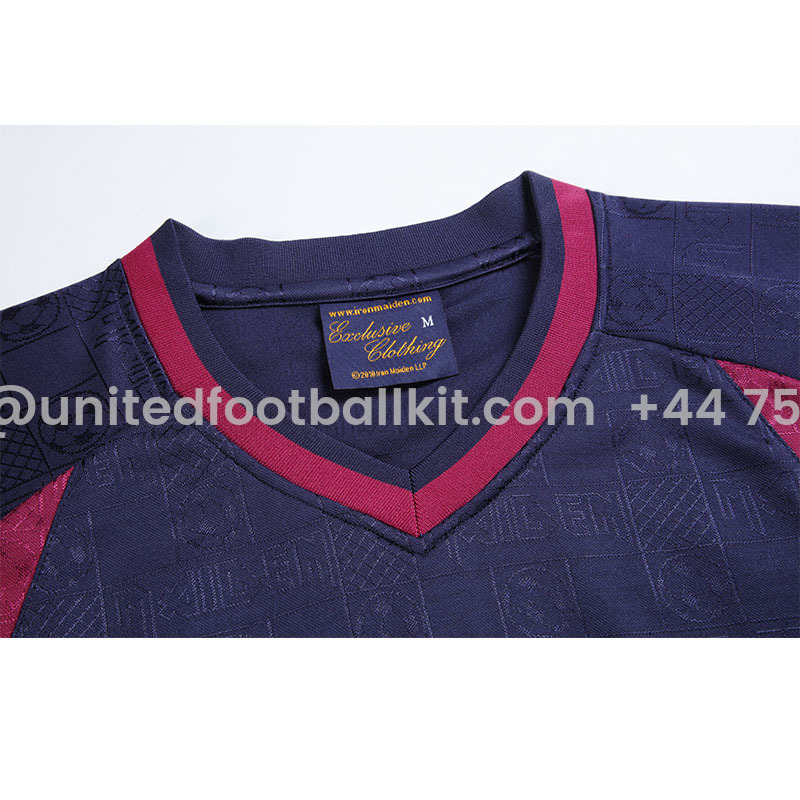 Unitedfootballkit.com | Retro Iron Maiden 2010 Home Stadium Jersey -Customize Name, Number and Patch | Worldwide Shipping