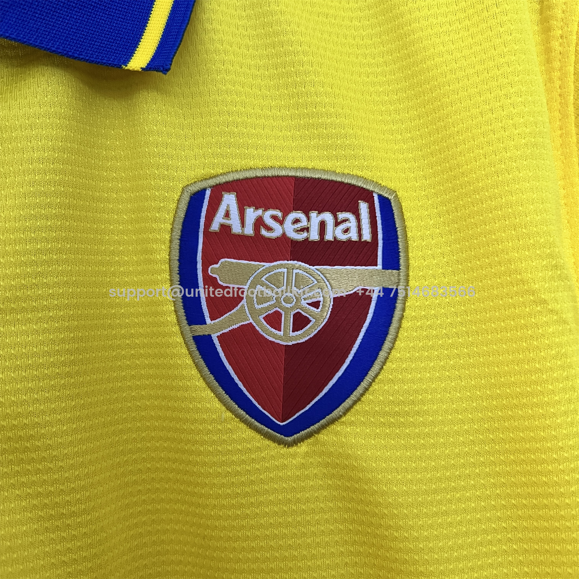 Unitedfootballkit.com | Retro Arsenal 2013-14 Away Jersey -Customize Name, Number and Patch | Worldwide Shipping
