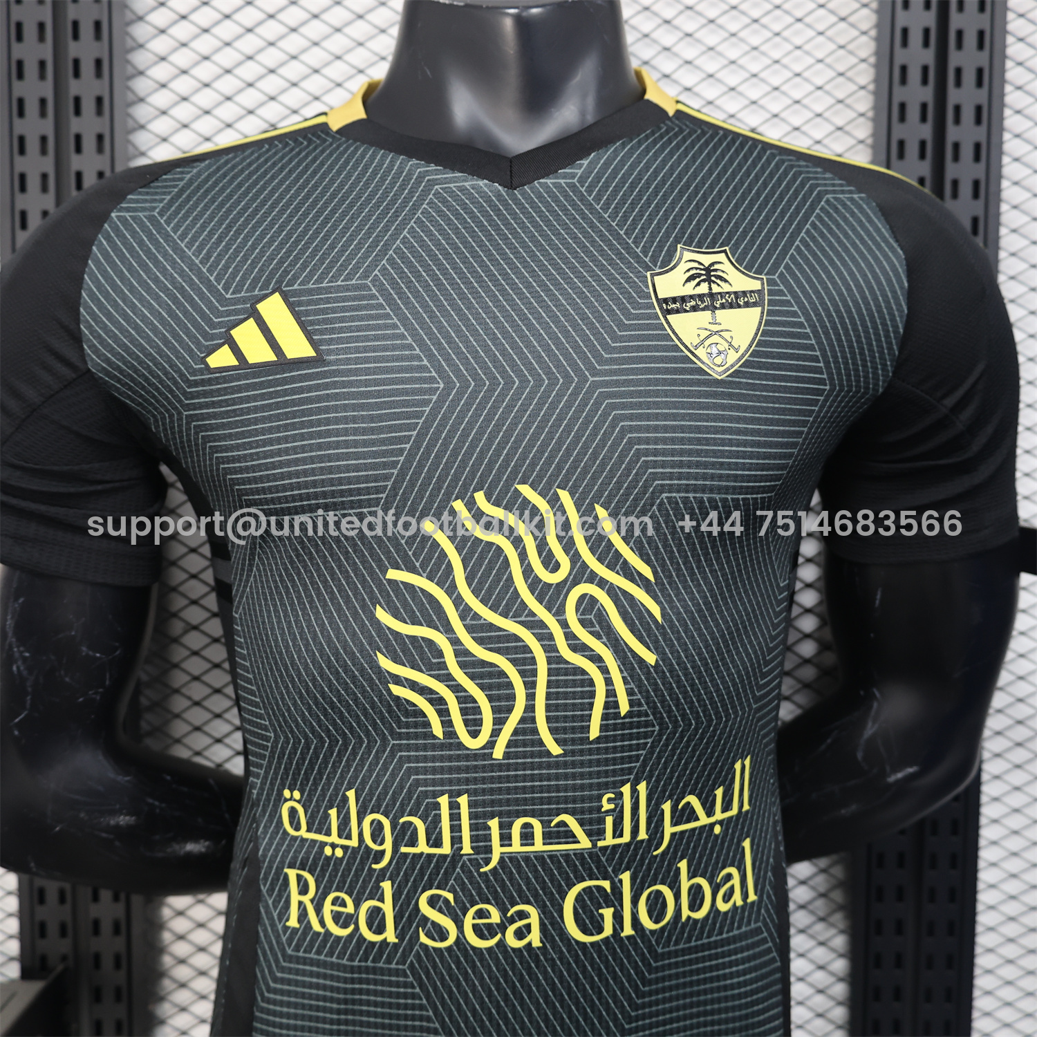 Unitedfootballkit.com | Al-Ahli SFC Jeddah Nationals 24-25 Third Jersey - Player Version -Customize Name, Number and Patch | Worldwide Shipping