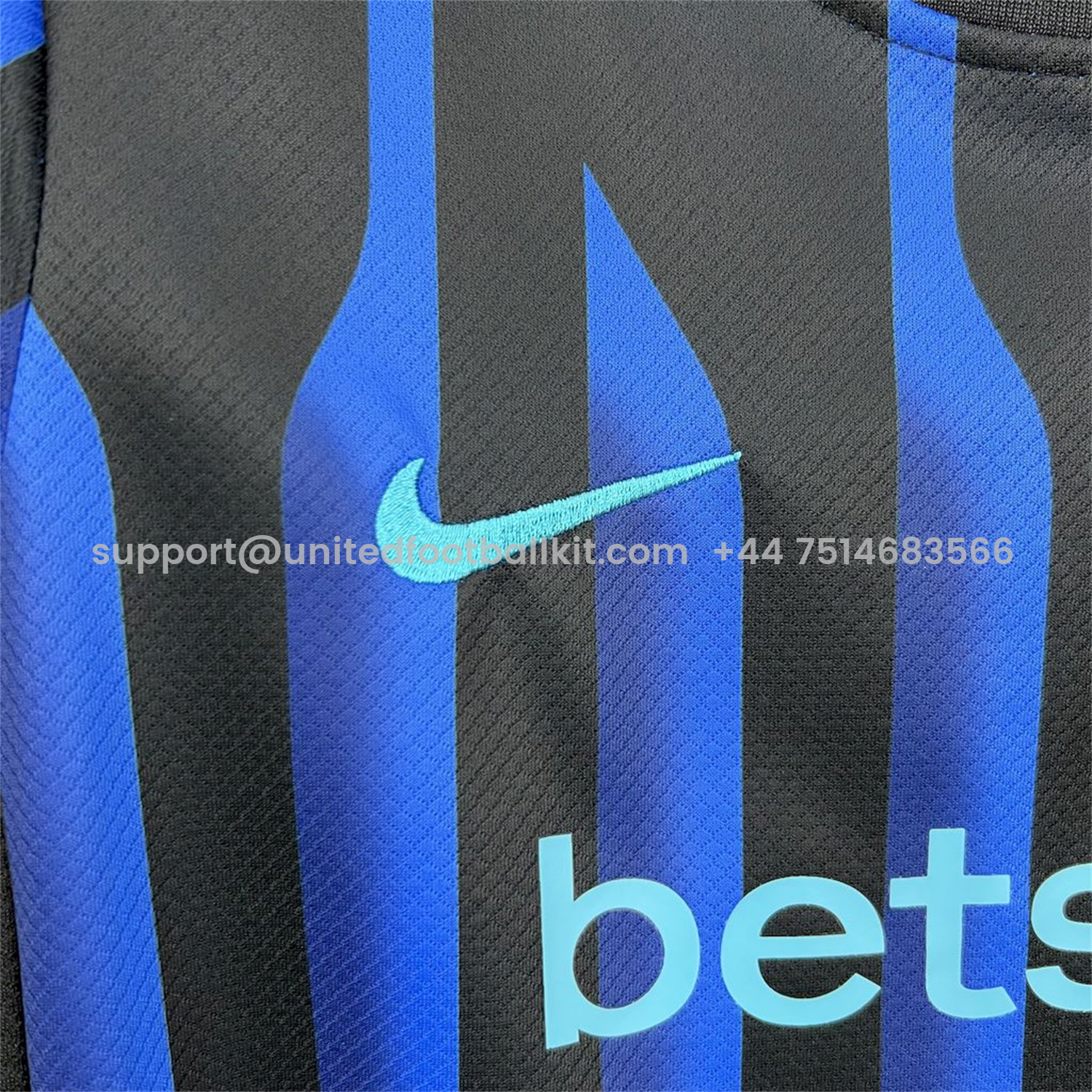 Unitedfootballkit.com | Inter Milan 25-26 Home Kids Kit -Customize Name, Number and Patch | Worldwide Shipping