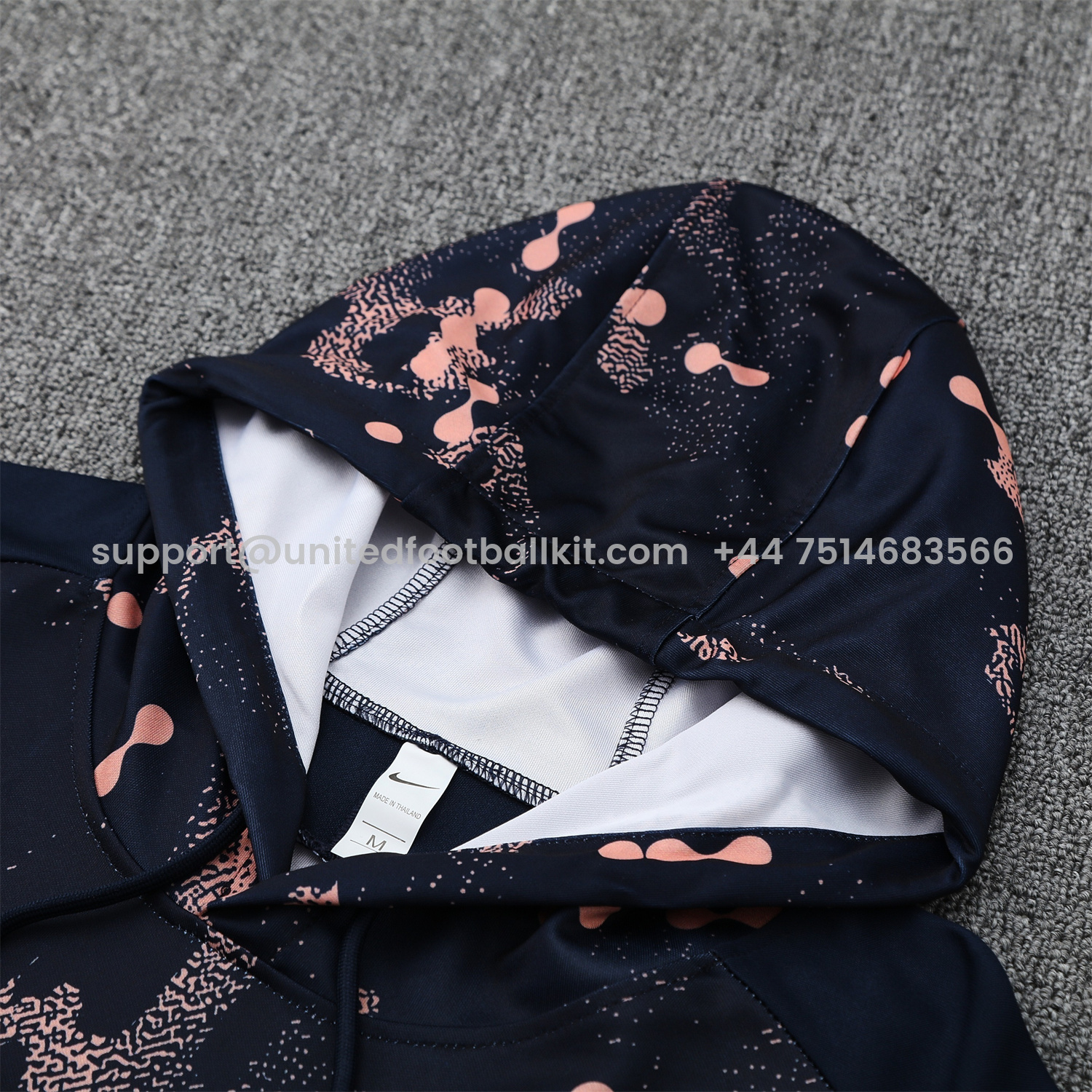 Unitedfootballkit.com | C.H.E.L.S.E.A 25-26 Traning Hoodie Set - Deep Blue With Royal Blue -Customize Name, Number and Patch | Worldwide Shipping