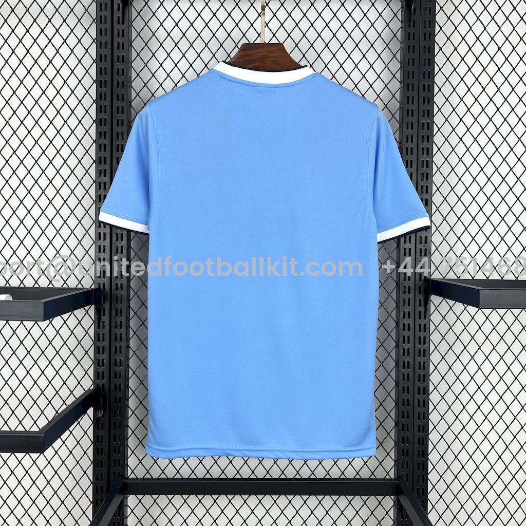 Unitedfootballkit.com | Retro Manchester City 2013-14 Home Jersey -Customize Name, Number and Patch | Worldwide Shipping