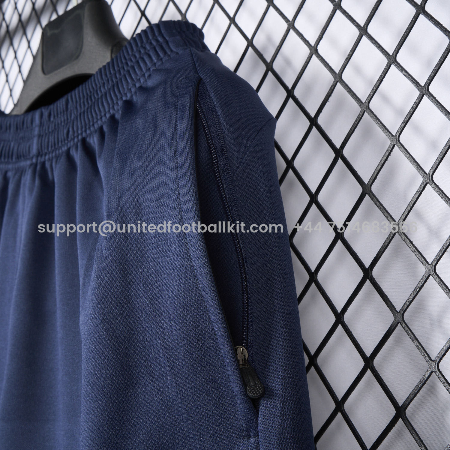 Unitedfootballkit.com | Marseille 24-25 Deep Blue Training Pants - Player Version -Customize Name, Number and Patch | Worldwide Shipping