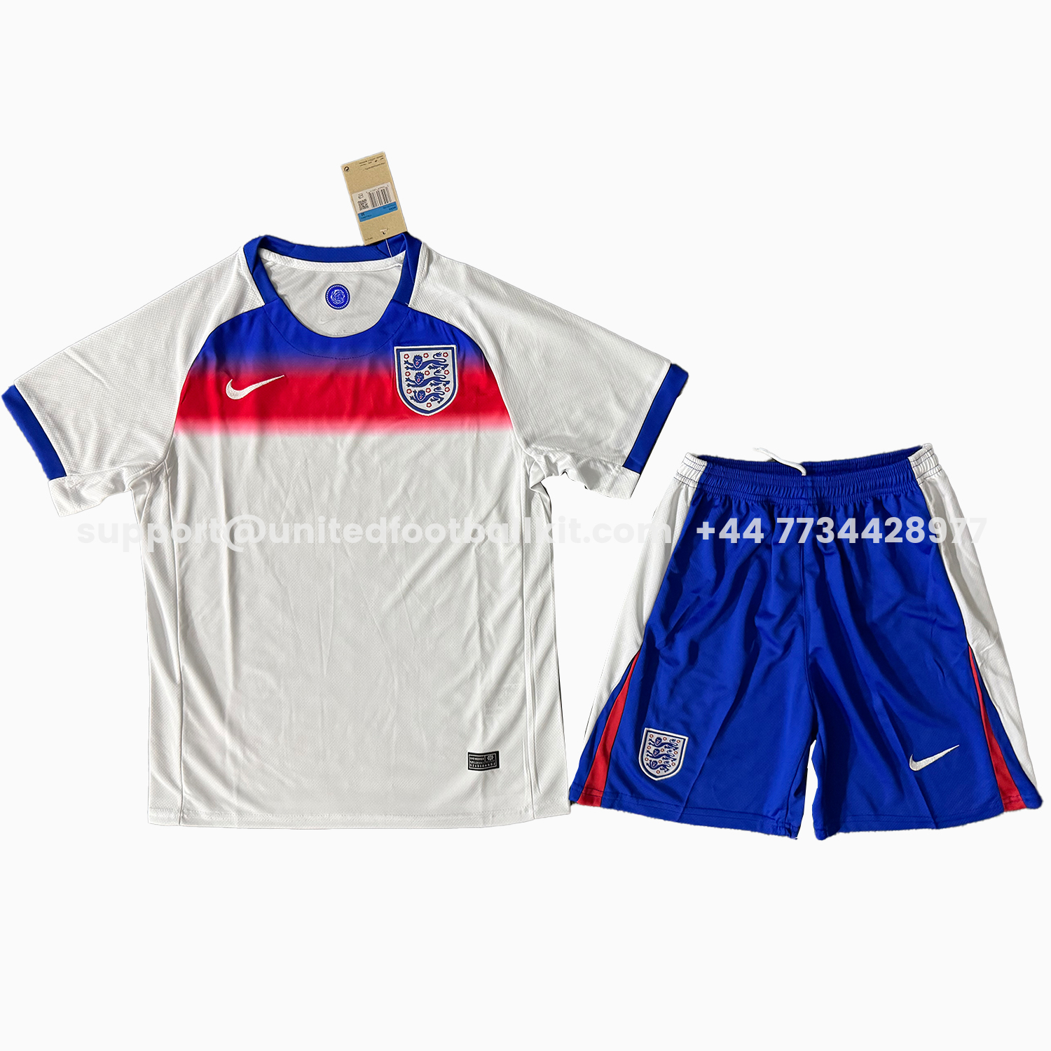 Unitedfootballkit.com | England 2026 Home Men's Adult Jersey Set - Fans Version -Customize Name, Number and Patch | Worldwide Shipping