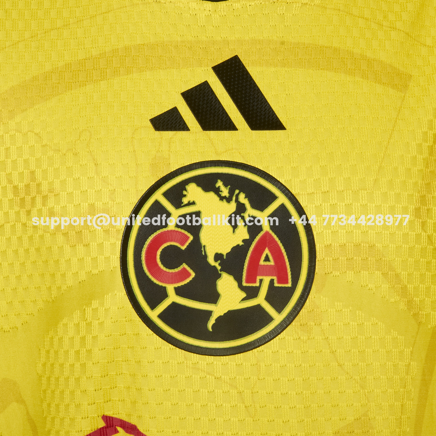 Unitedfootballkit.com | Club América 26-27 Home Yellow Jersey - Player Version -Customize Name, Number and Patch | Worldwide Shipping