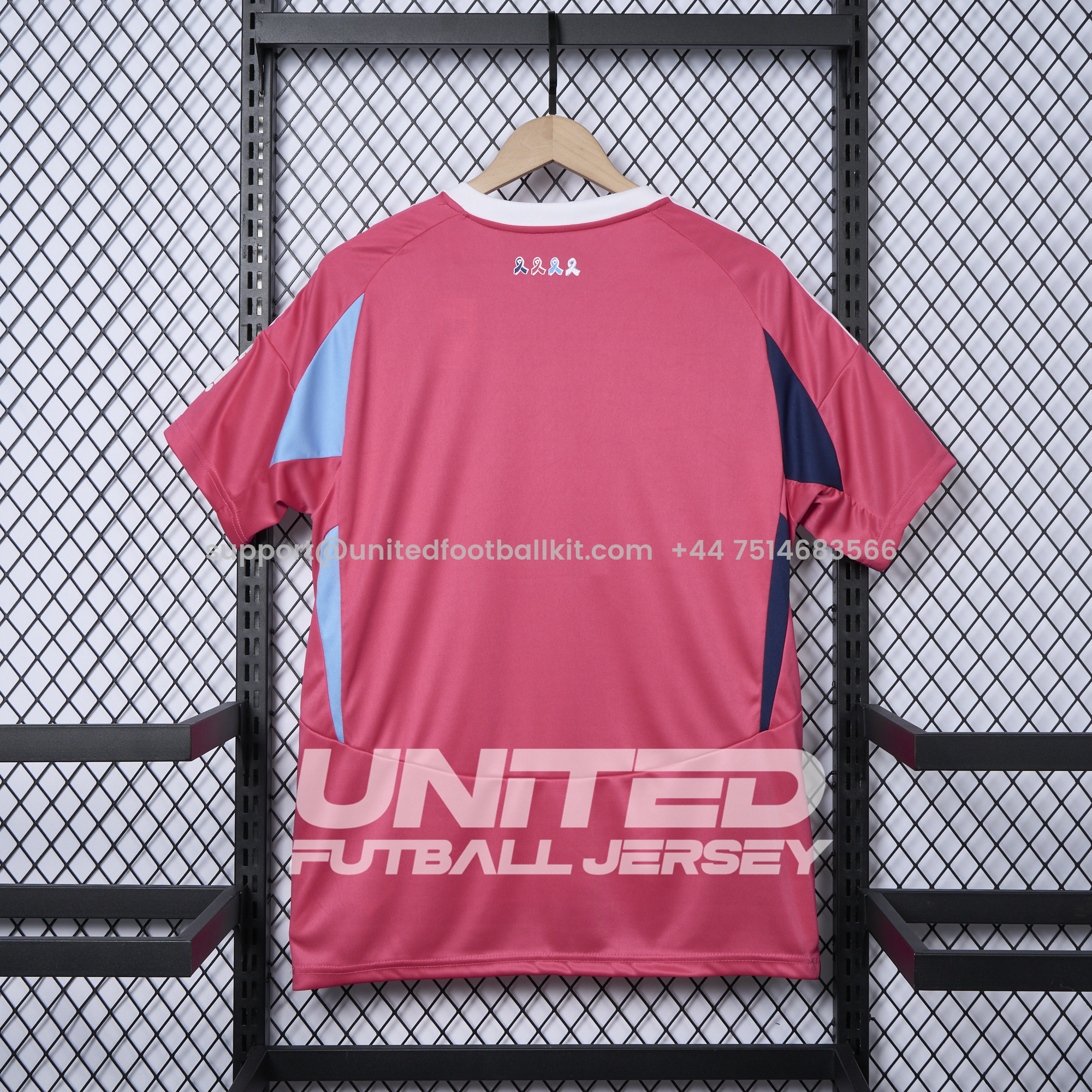 Unitedfootballkit.com | Schalke 04 24-25 GK Pink October Jersey - Fans Version -Customize Name, Number and Patch | Worldwide Shipping
