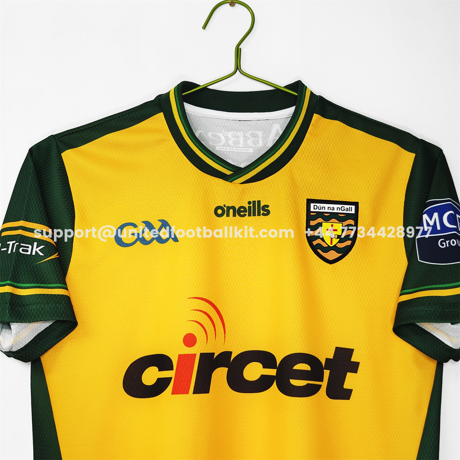 Unitedfootballkit.com | O'Neills Donegal GAA 2026 Home Jersey - Fans Version -Customize Name, Number and Patch | Worldwide Shipping