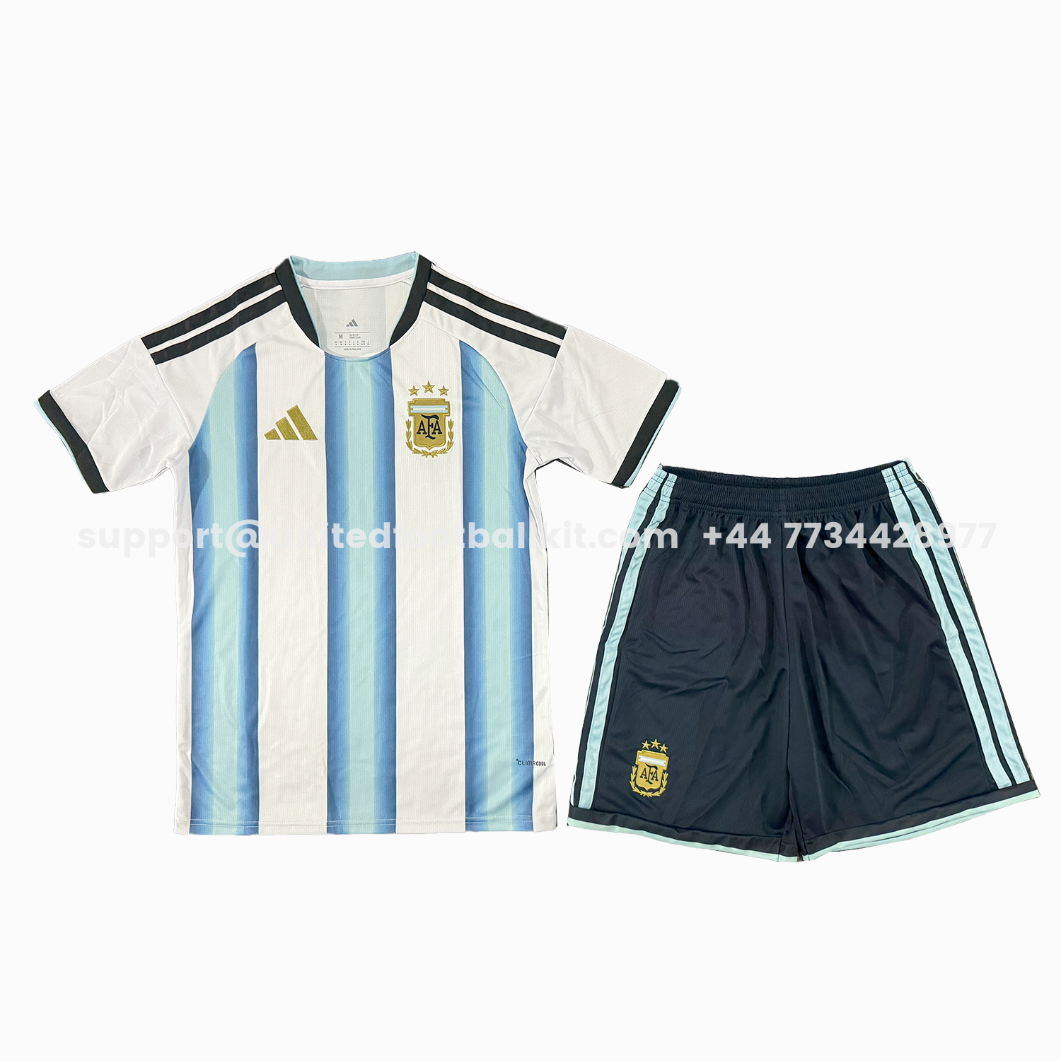Unitedfootballkit.com | Argentina 2026 Home Men's Adult Jersey Set - Fans Version -Customize Name, Number and Patch | Worldwide Shipping