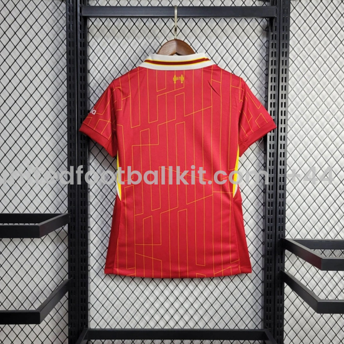 Unitedfootballkit.com | Women's Liver.pool 24-25 Home Jersey -Customize Name, Number and Patch | Worldwide Shipping