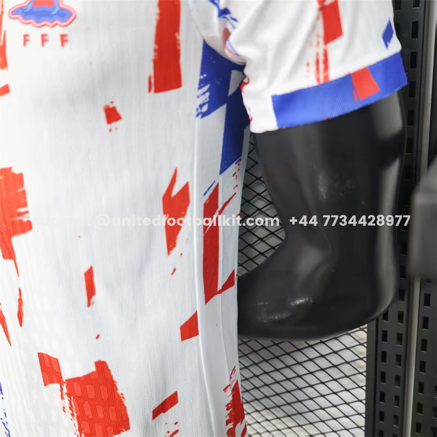Unitedfootballkit.com | France 2026 White Red Blue Special Jersey - Player Version -Customize Name, Number and Patch | Worldwide Shipping