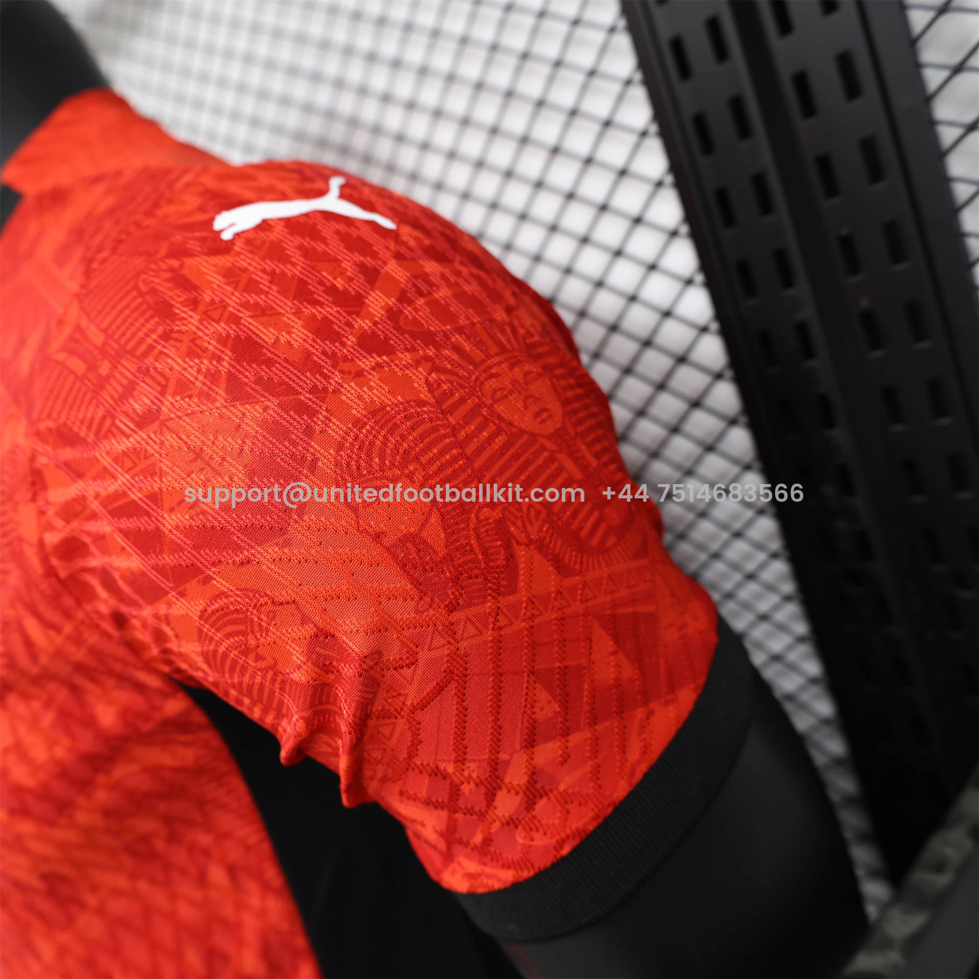 Unitedfootballkit.com | Egypt 24-25 Home Red Jersey - Player Version -Customize Name, Number and Patch | Worldwide Shipping