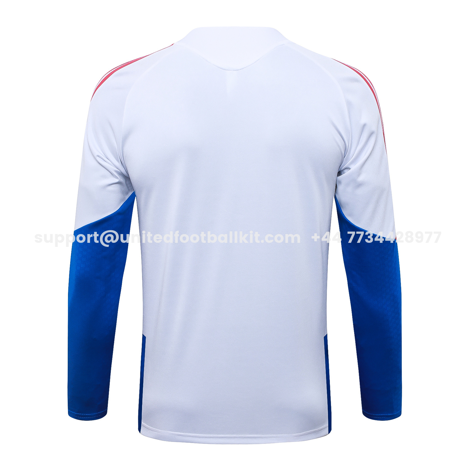 Unitedfootballkit.com | Colombia 2026 Long Sleeve Training Set - White Top & Black Pants -Customize Name, Number and Patch | Worldwide Shipping