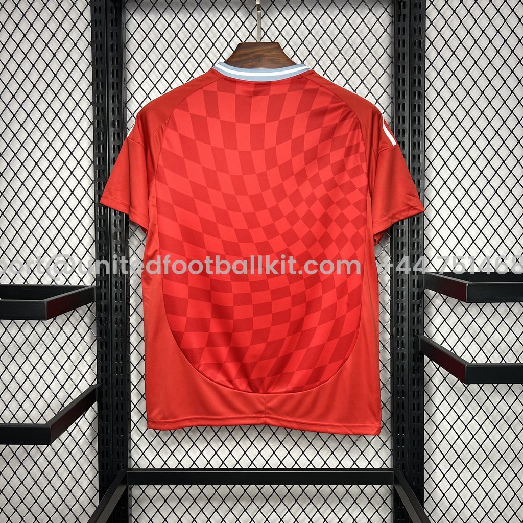 Unitedfootballkit.com | Aberdeen 24-25 Home Stadium Jersey - Fans Version -Customize Name, Number and Patch | Worldwide Shipping