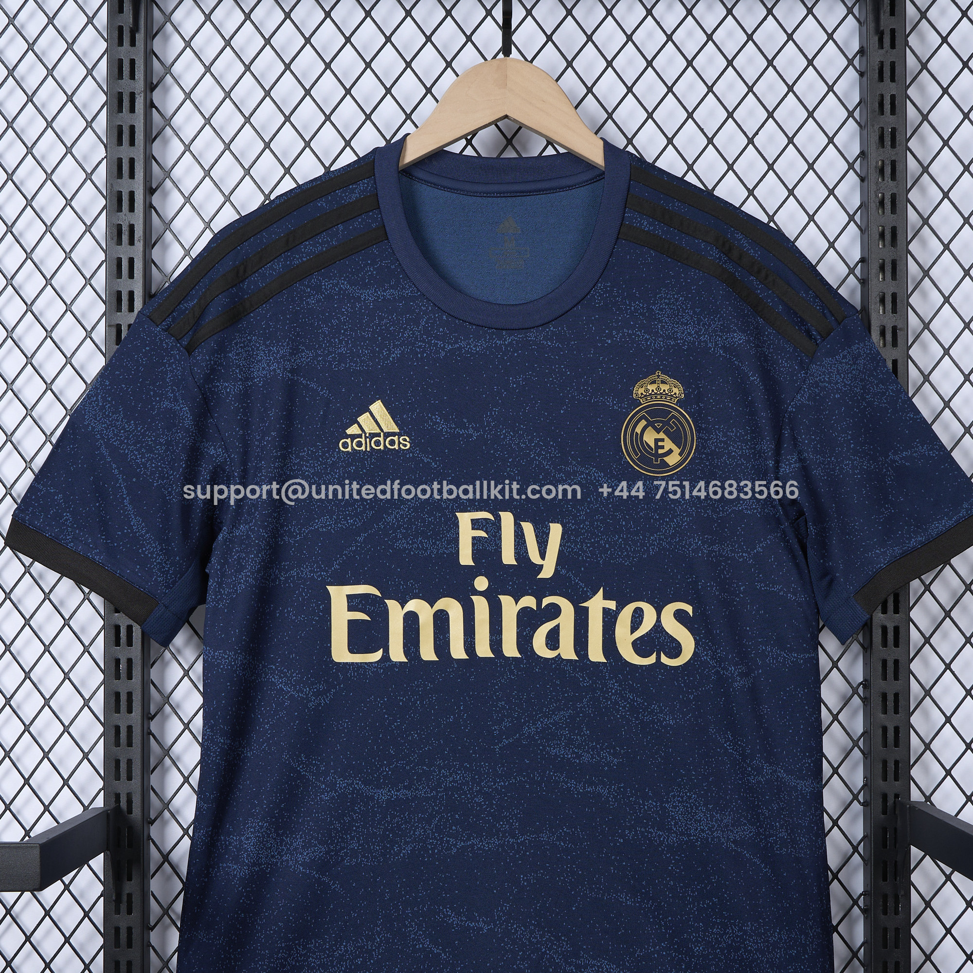Unitedfootballkit.com | Retro Real Madrid 2019-20 Away Jersey -Customize Name, Number and Patch | Worldwide Shipping