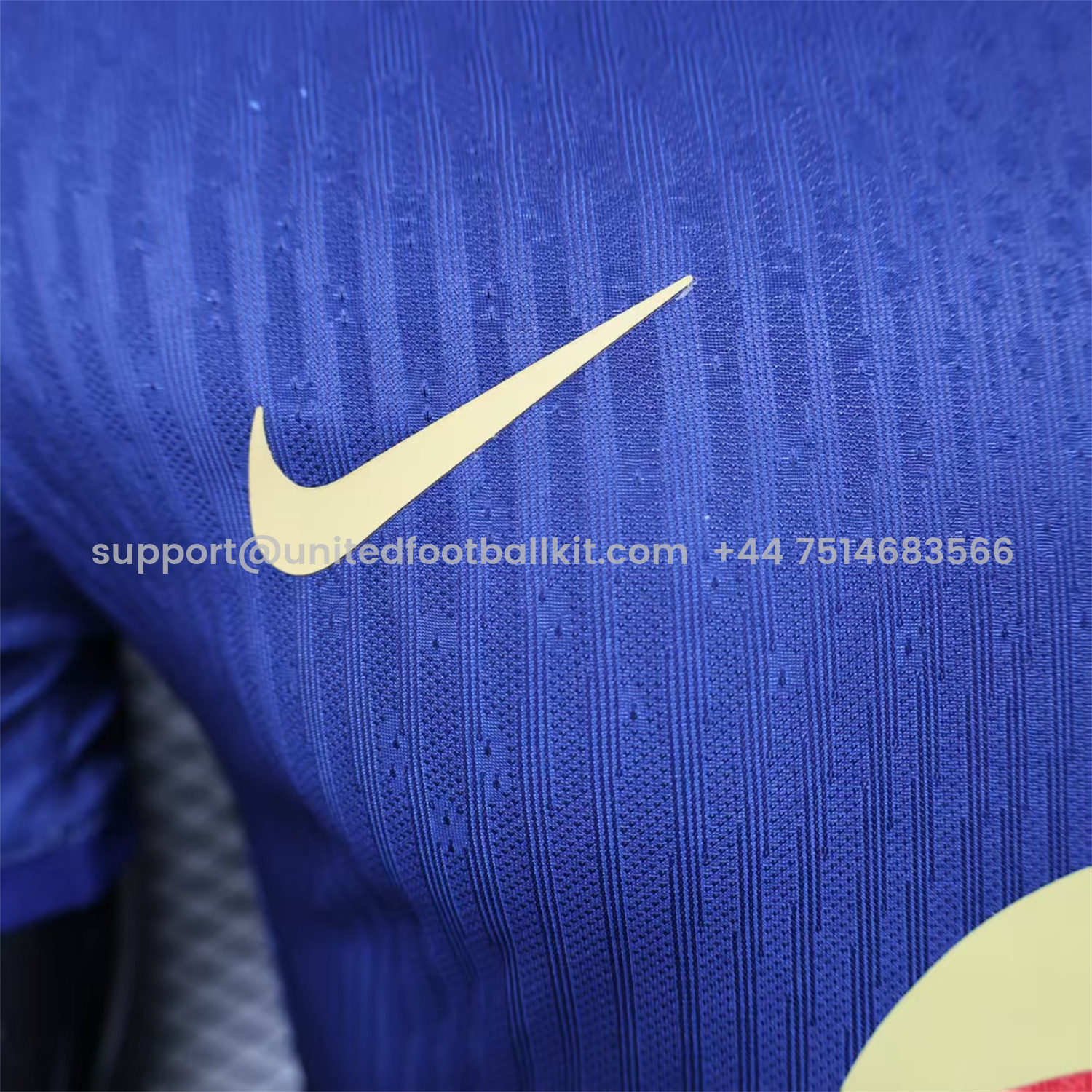 Unitedfootballkit.com | Barcelona 25-26 Red & Blue Guards Dark Blue Special Jersey - Player Version -Customize Name, Number and Patch | Worldwide Shipping