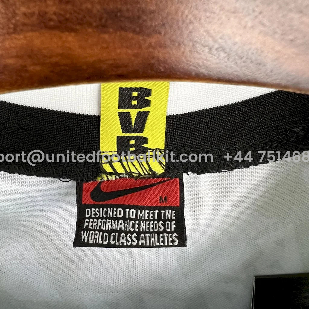 Unitedfootballkit.com | Retro Dortmund 1995-96 Away Long Sleeves Jersey -Customize Name, Number and Patch | Worldwide Shipping