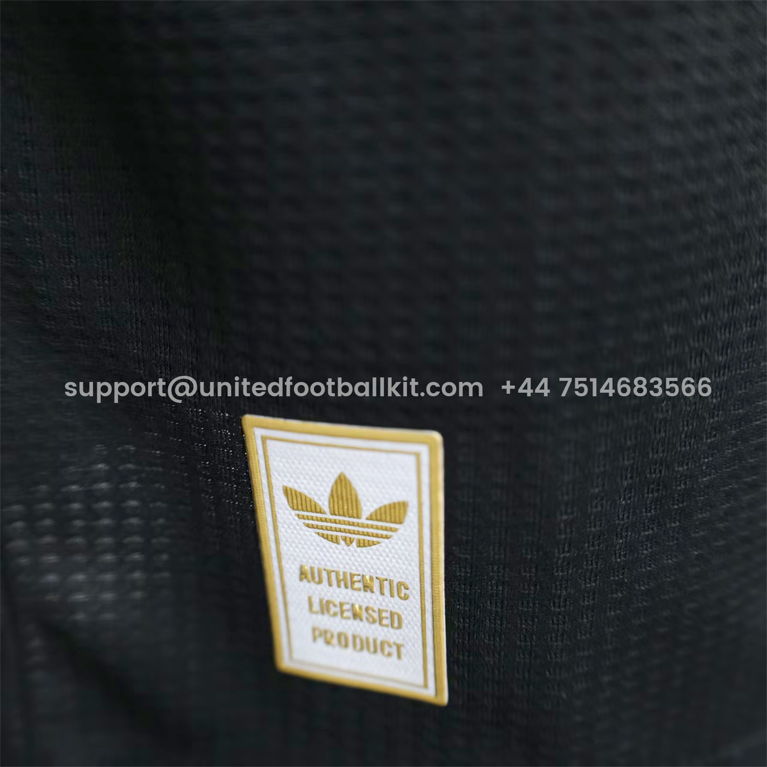 Unitedfootballkit.com | Liver.pool 25-26 Black Trefoil Goalkeeper Jersey - Player Version -Customize Name, Number and Patch | Worldwide Shipping