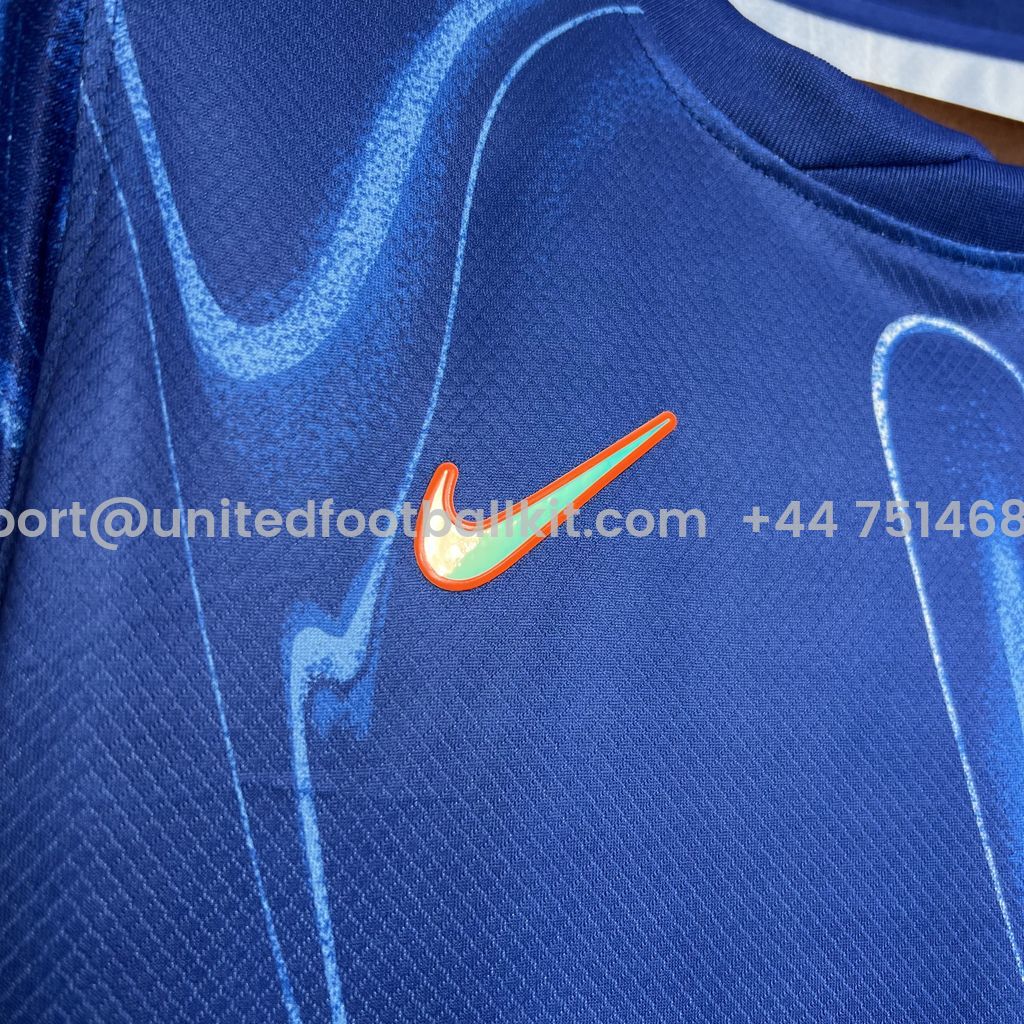 Unitedfootballkit.com | Women's C.H.E.L.S.E.A 24-25 Home Jersey -Customize Name, Number and Patch | Worldwide Shipping