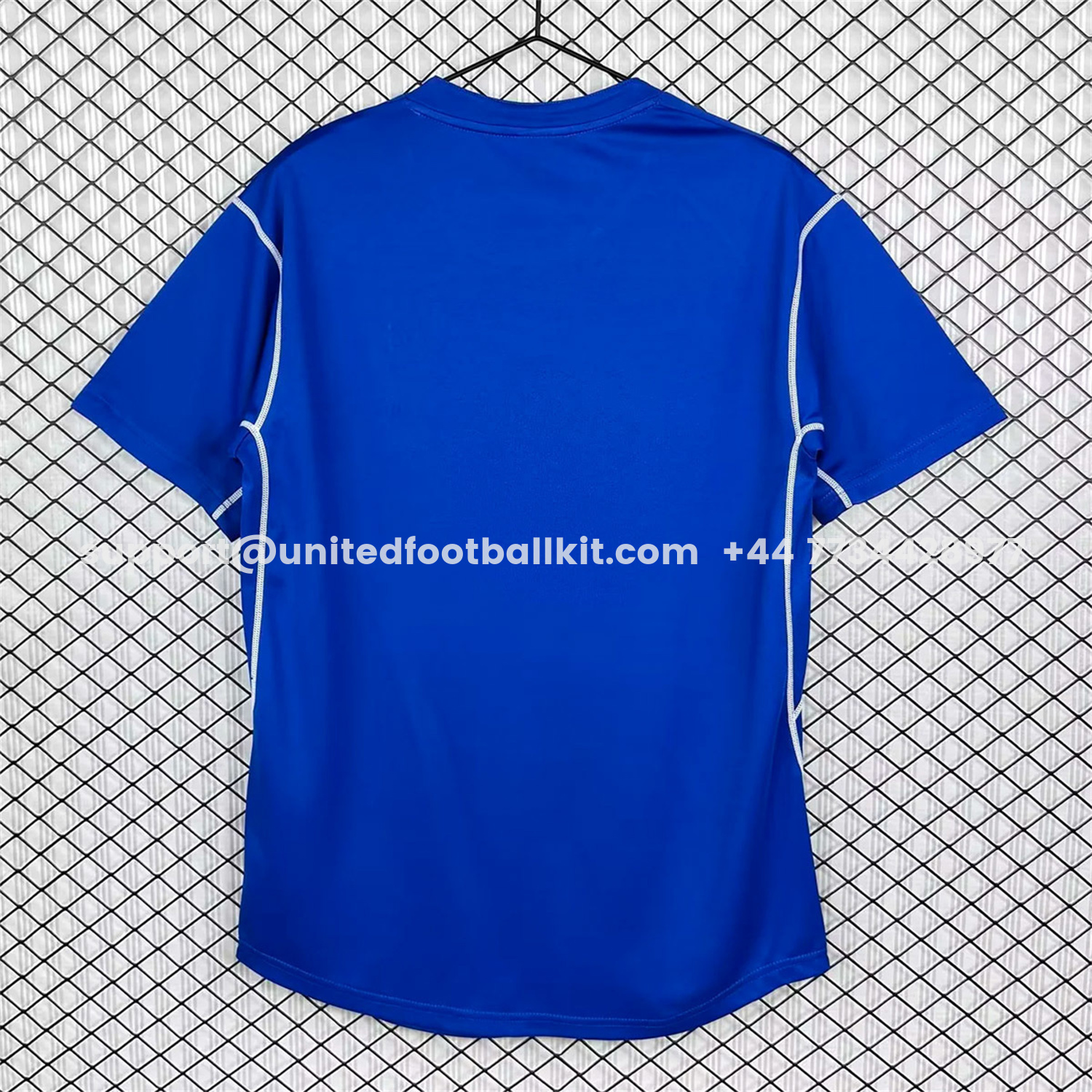 Unitedfootballkit.com | Retro Everton 2002-03 Home Jersey -Customize Name, Number and Patch | Worldwide Shipping