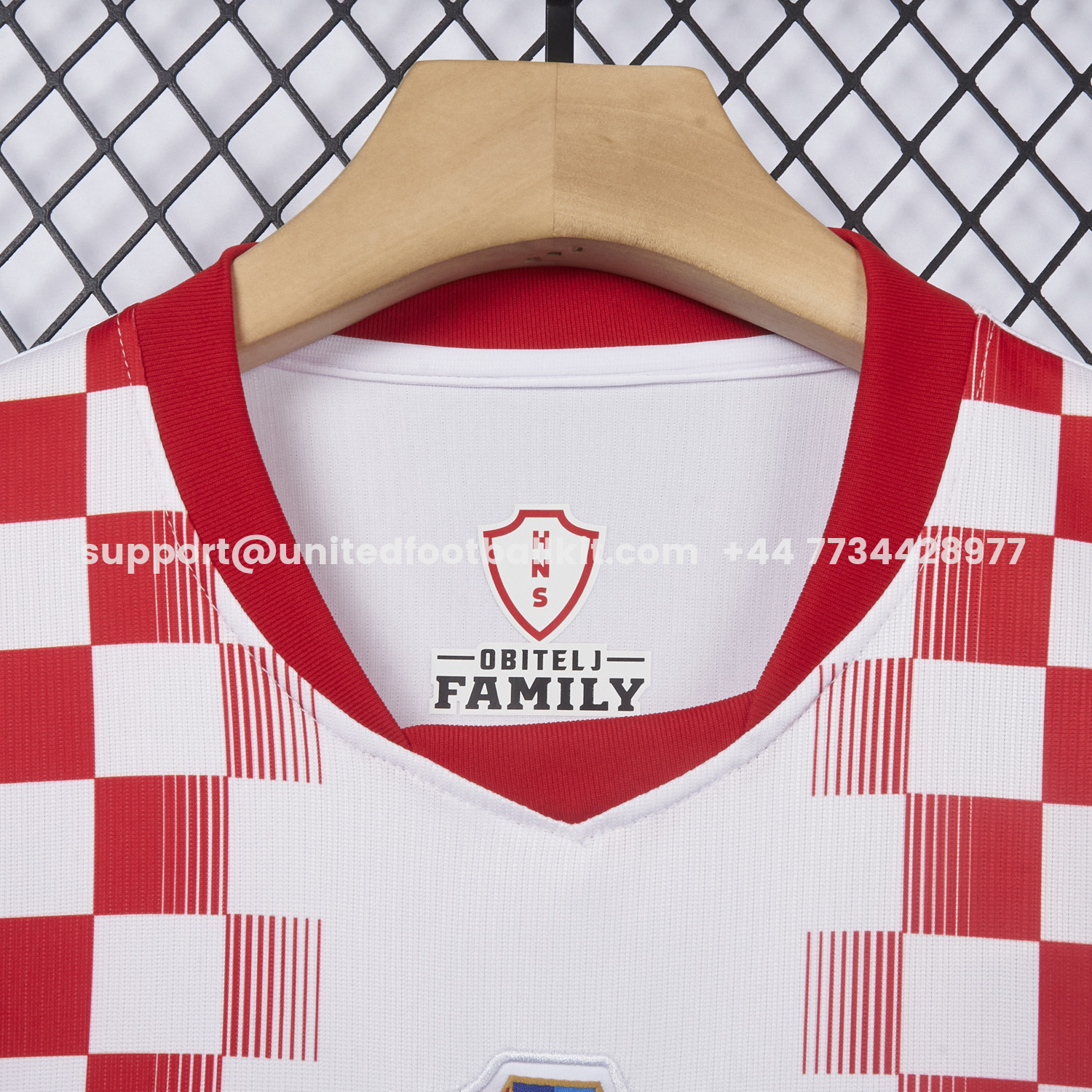 Unitedfootballkit.com | Croatia 2026 Home White And Red Jersey - Fans Version -Customize Name, Number and Patch | Worldwide Shipping