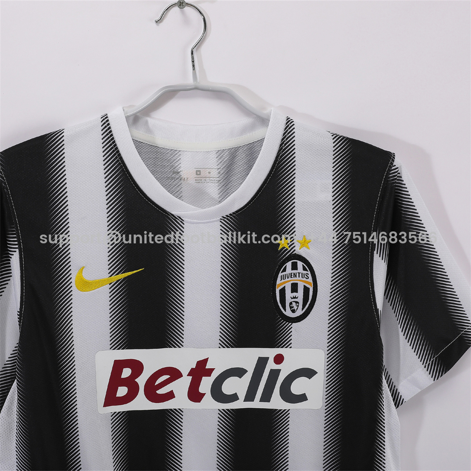 Unitedfootballkit.com | Retro Juventus 2011-12 Home Jersey -Customize Name, Number and Patch | Worldwide Shipping