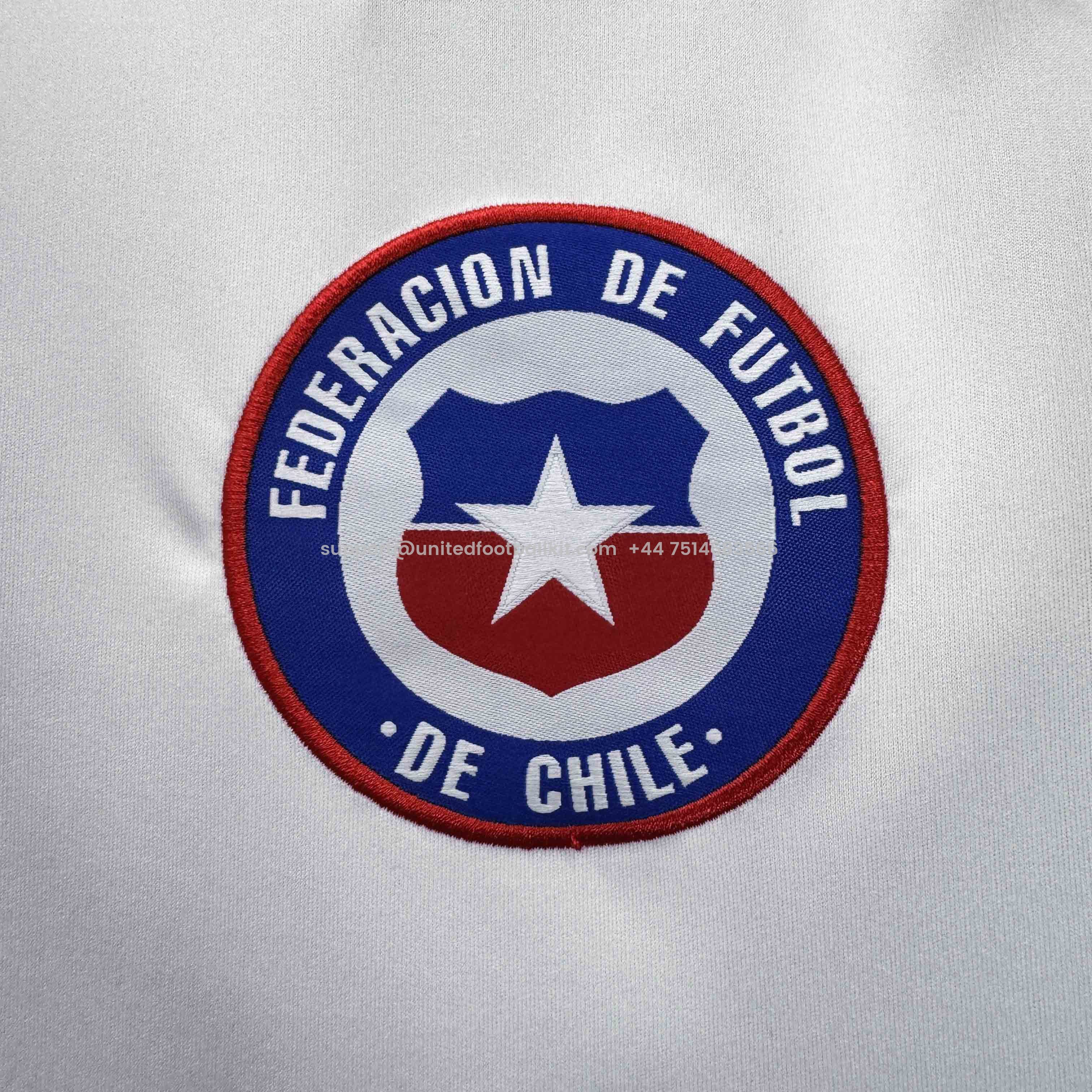 Unitedfootballkit.com | Chile 2024 Away Stadium Jersey - Fans Version -Customize Name, Number and Patch | Worldwide Shipping