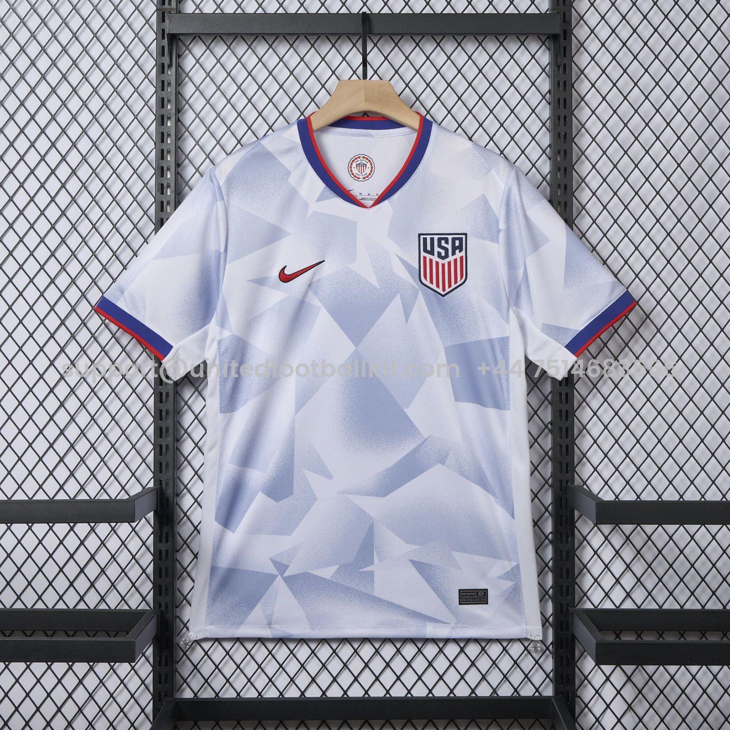 Unitedfootballkit.com | United States USA 25-26 Home Jersey - Fans Version -Customize Name, Number and Patch | Worldwide Shipping