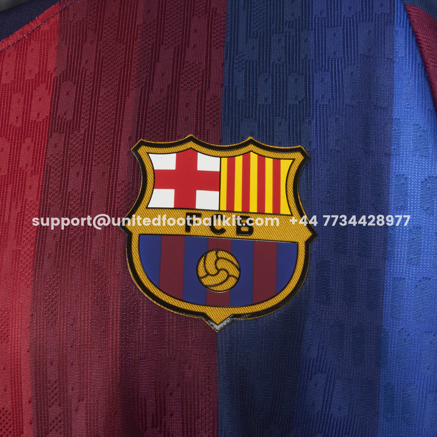 Unitedfootballkit.com | Barcelona 26-27 Home Jersey - Player Version -Customize Name, Number and Patch | Worldwide Shipping