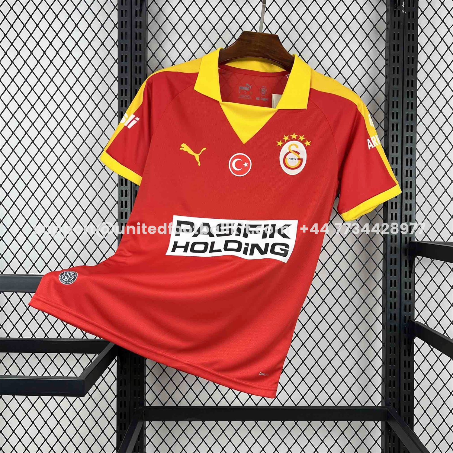 Unitedfootballkit.com | Galatasaray 25-26 Red Jersey - Fans Version -Customize Name, Number and Patch | Worldwide Shipping