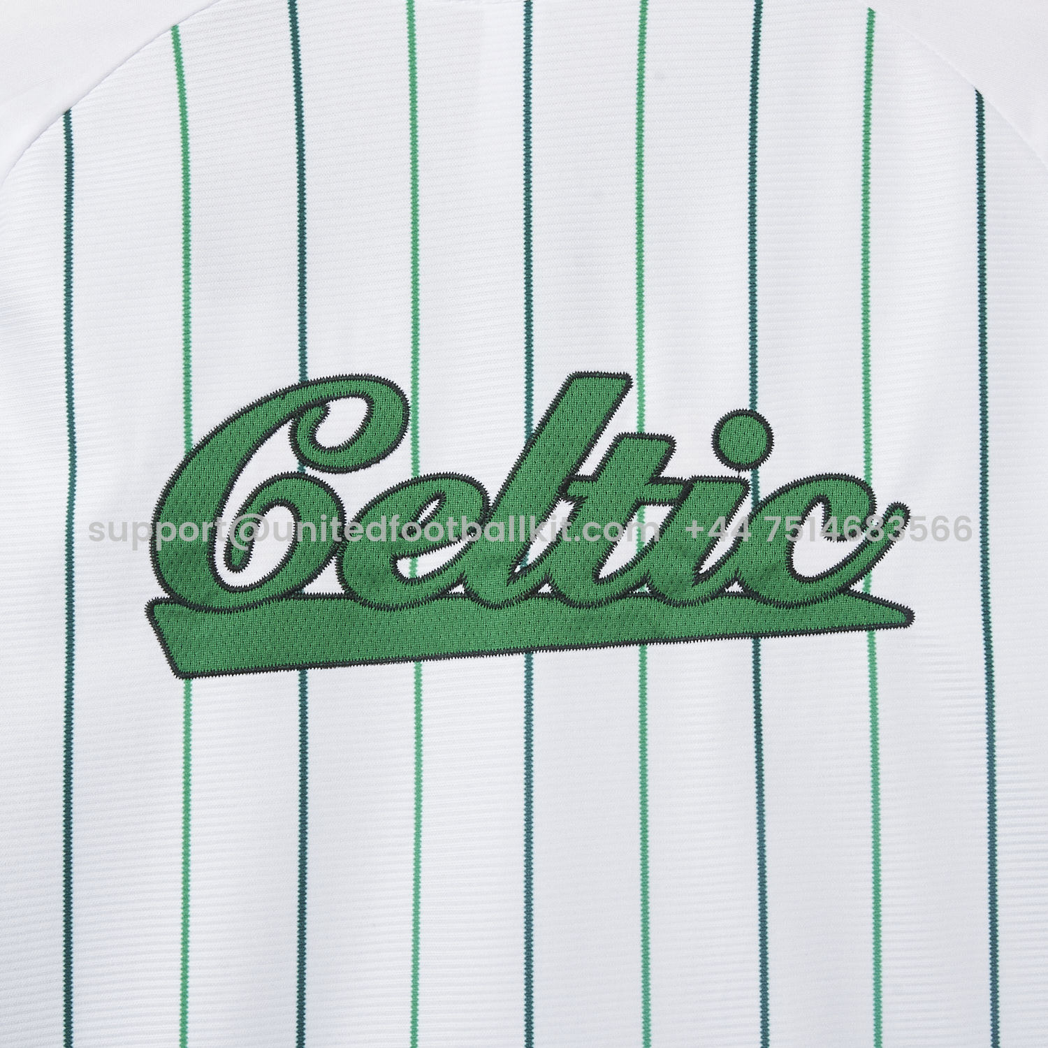 Unitedfootballkit.com | Celtic 25-26 White Baseball Jersey -Customize Name, Number and Patch | Worldwide Shipping