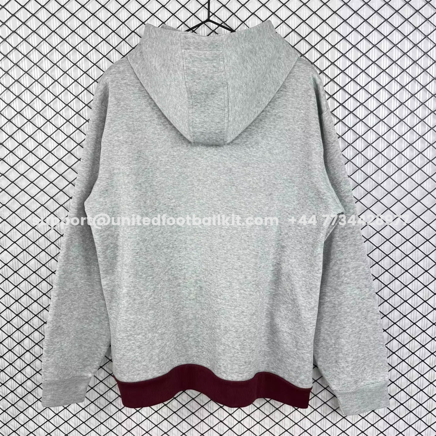 Unitedfootballkit.com | Retro Bayern Munich 2014-15 Grey Unisex Pullover Hoodie -Customize Name, Number and Patch | Worldwide Shipping