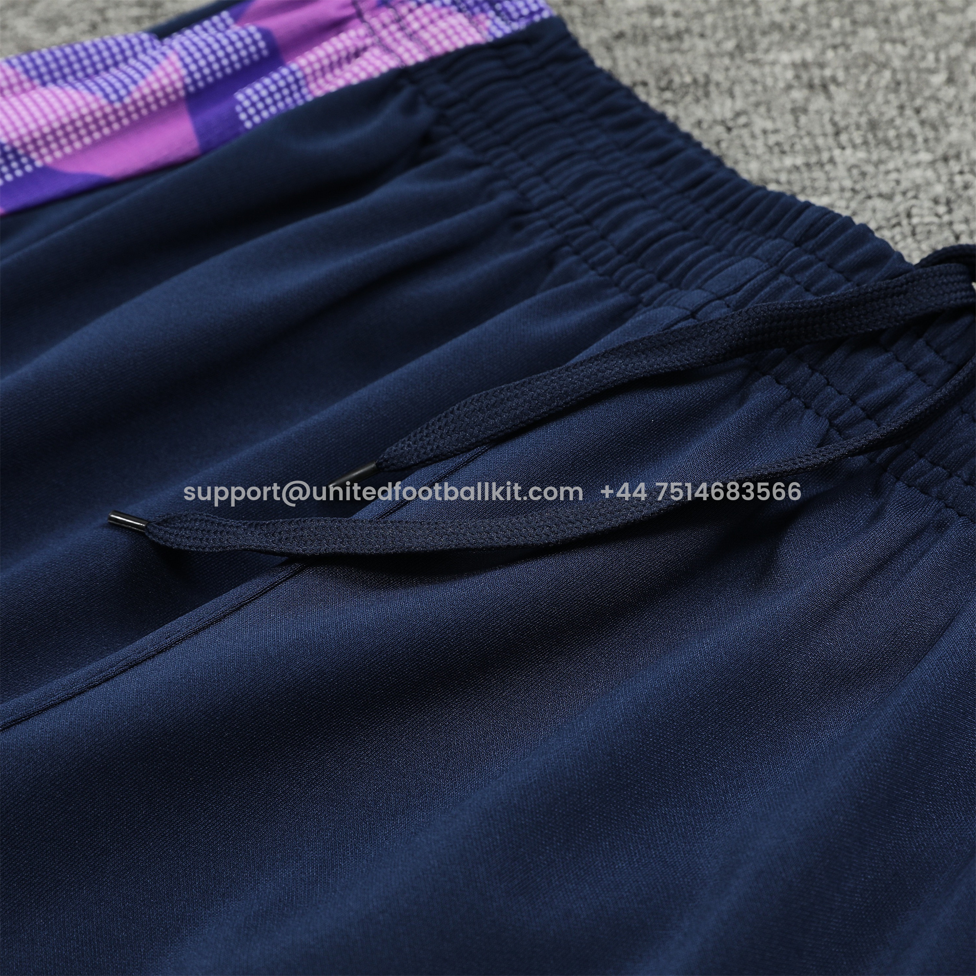 Unitedfootballkit.com | Argentina 24-25 Long Sleeve Training Set - Blue Top and Deep Blue Pants -Customize Name, Number and Patch | Worldwide Shipping