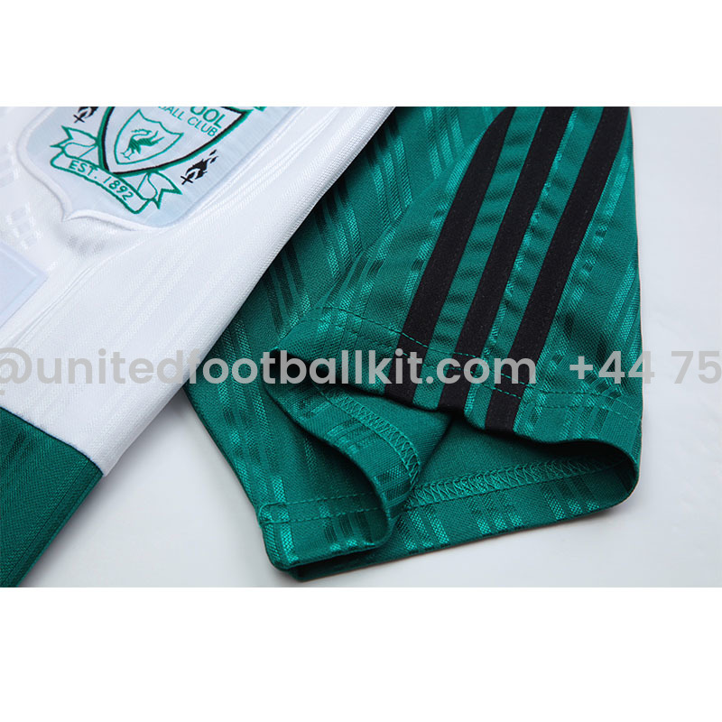 Unitedfootballkit.com | Retro Liver.pool 1995-96 Away Stadium Jersey -Customize Name, Number and Patch | Worldwide Shipping