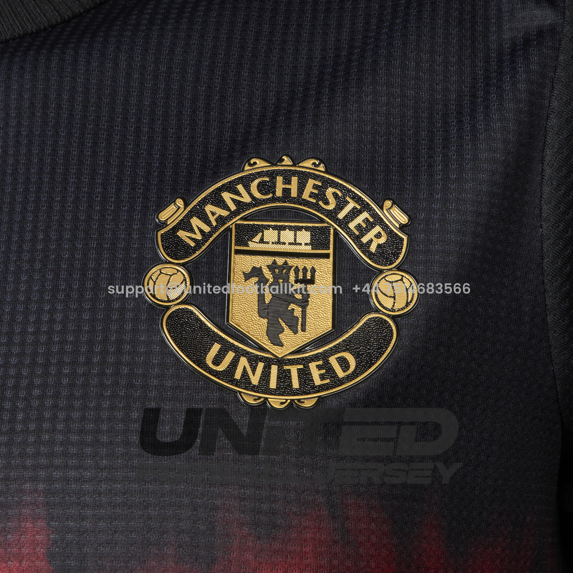 Unitedfootballkit.com | Manchester United 24-25 Pre-Match Chinese New Year Jersey - Player Version -Customize Name, Number and Patch | Worldwide Shipping