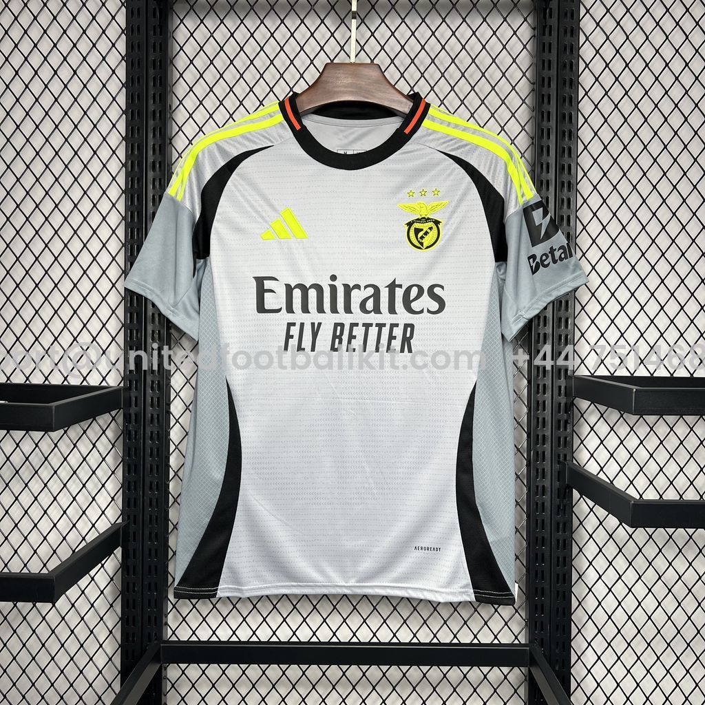 Unitedfootballkit.com | Benfica 24-25 Third Jersey - Fans Version -Customize Name, Number and Patch | Worldwide Shipping